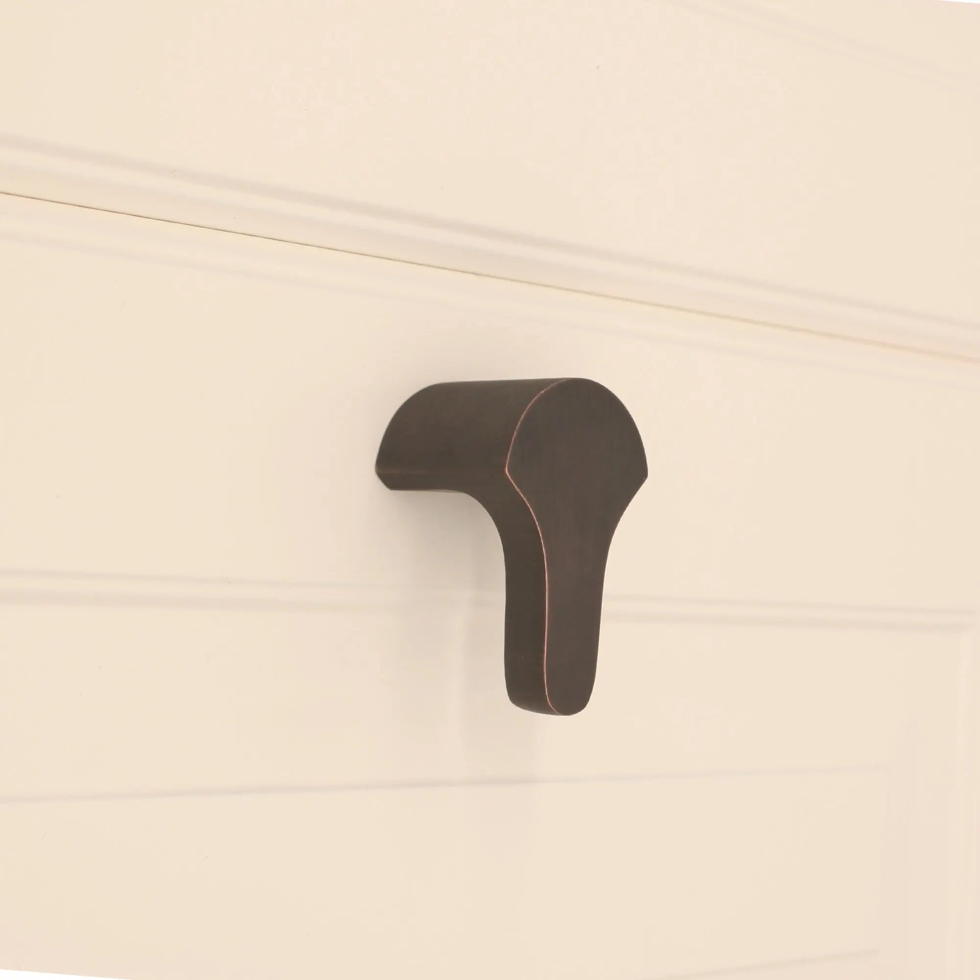 Tulip Drop Pull Aged Bronze Spira