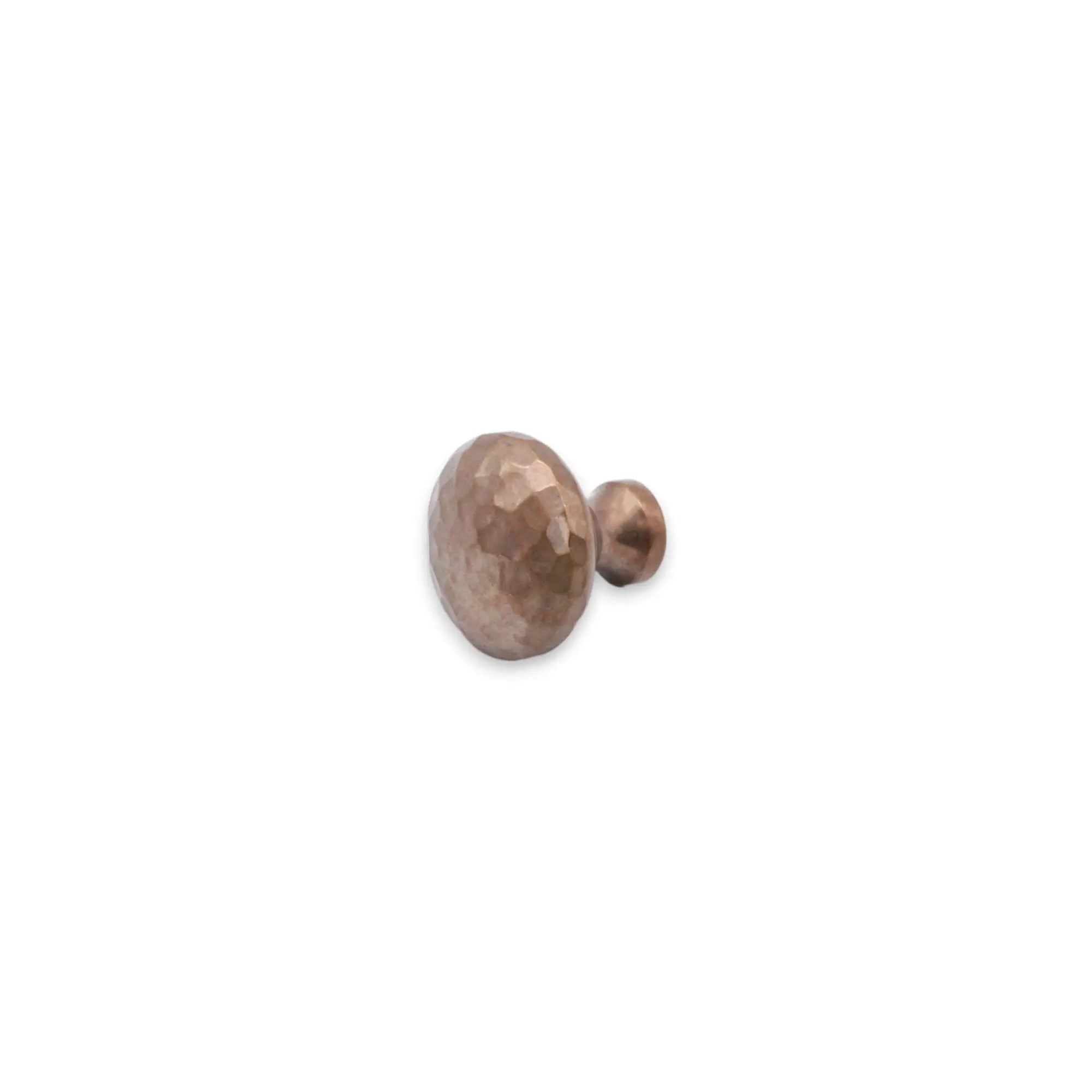Hammered Mushroom 32mm Cupboard Knob Antique Spira
