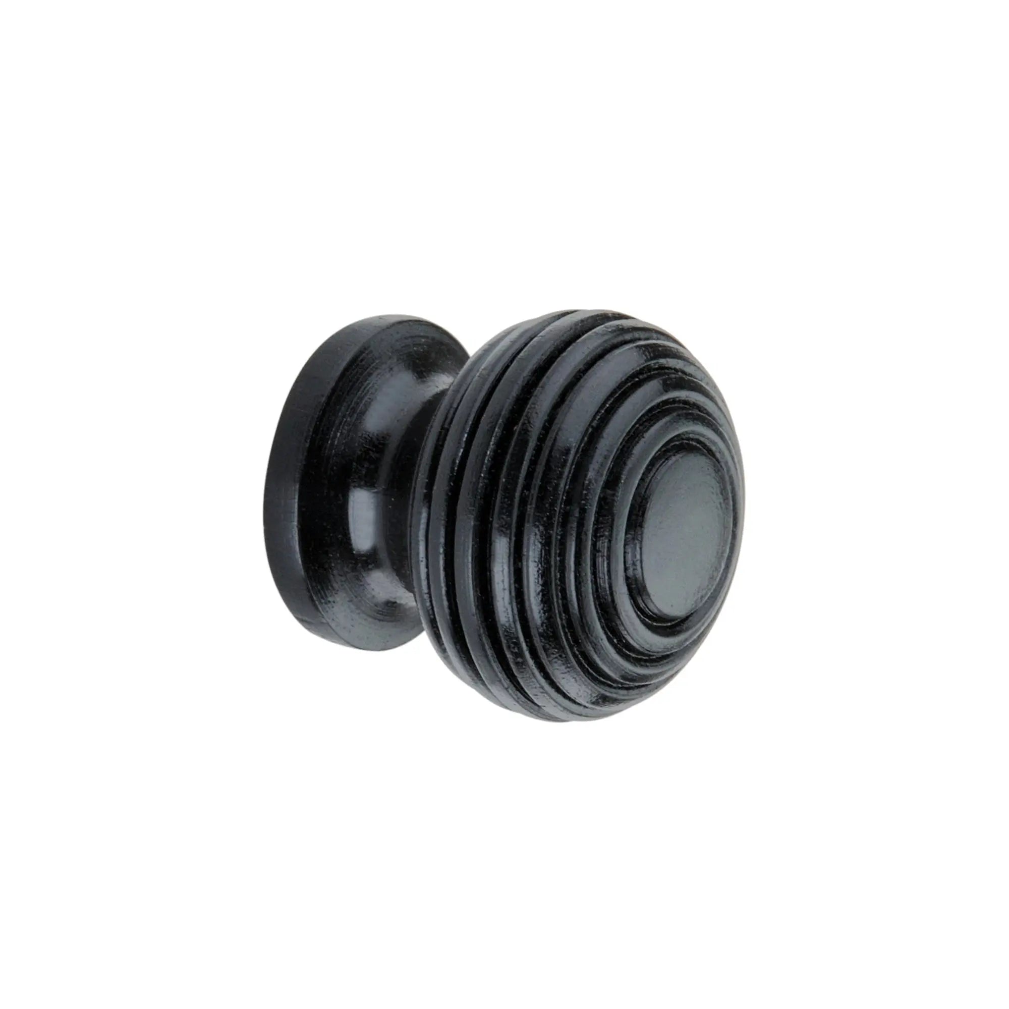 Ebonised Beehive Small Cupboard Knob Spira