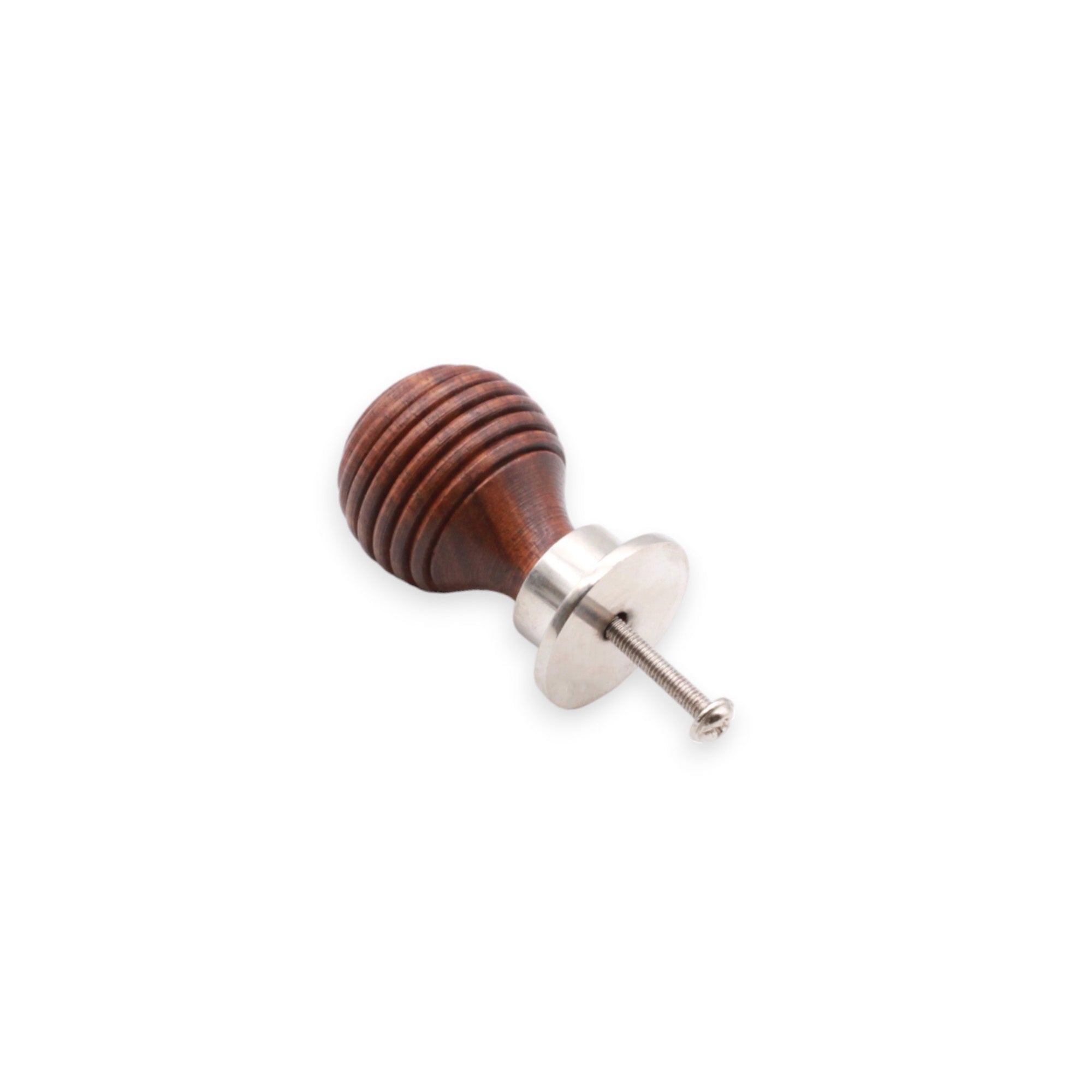 Rosewood Preston Small Cupboard Knob Polished Nickel