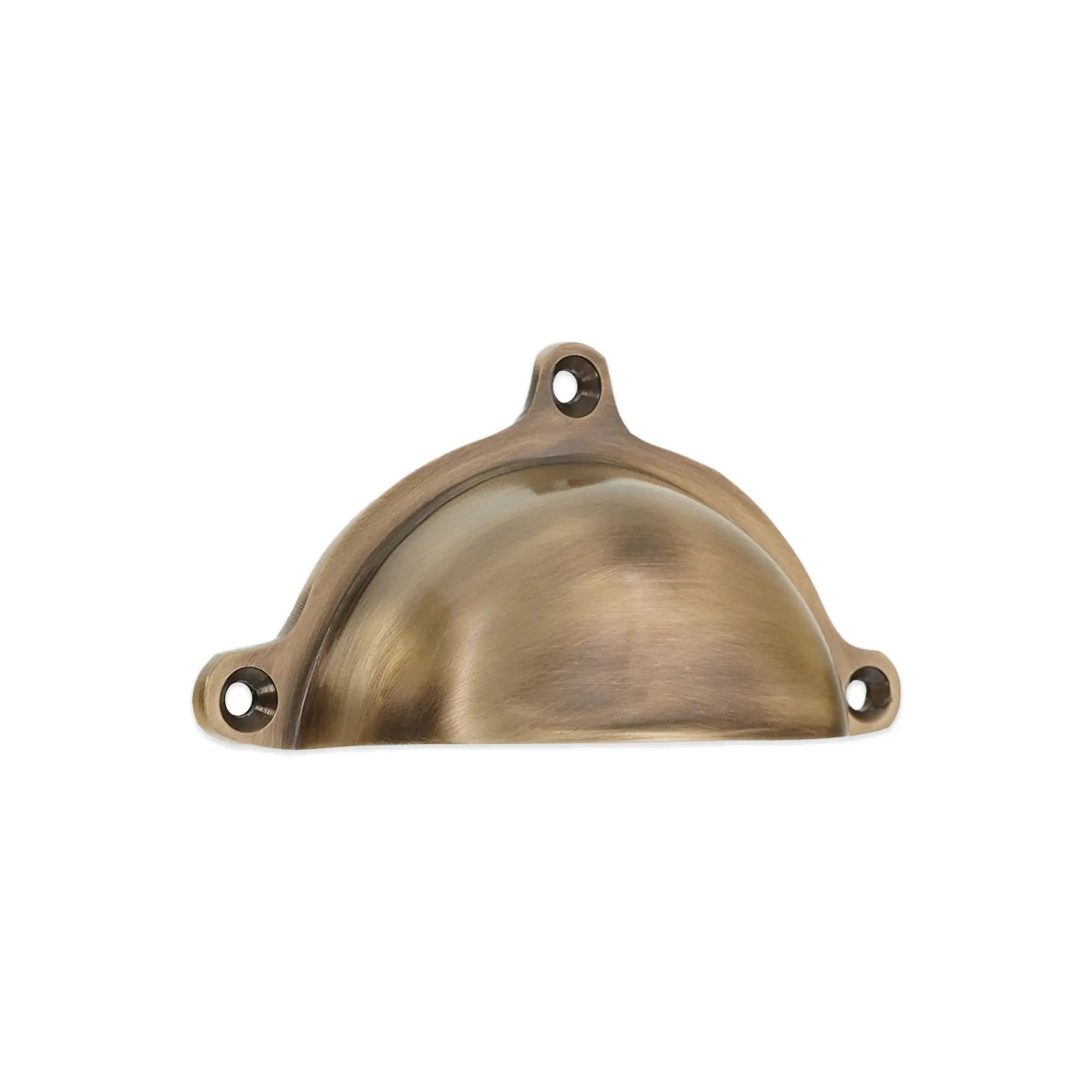 Cottage Cup Pull Antique Brass Spira