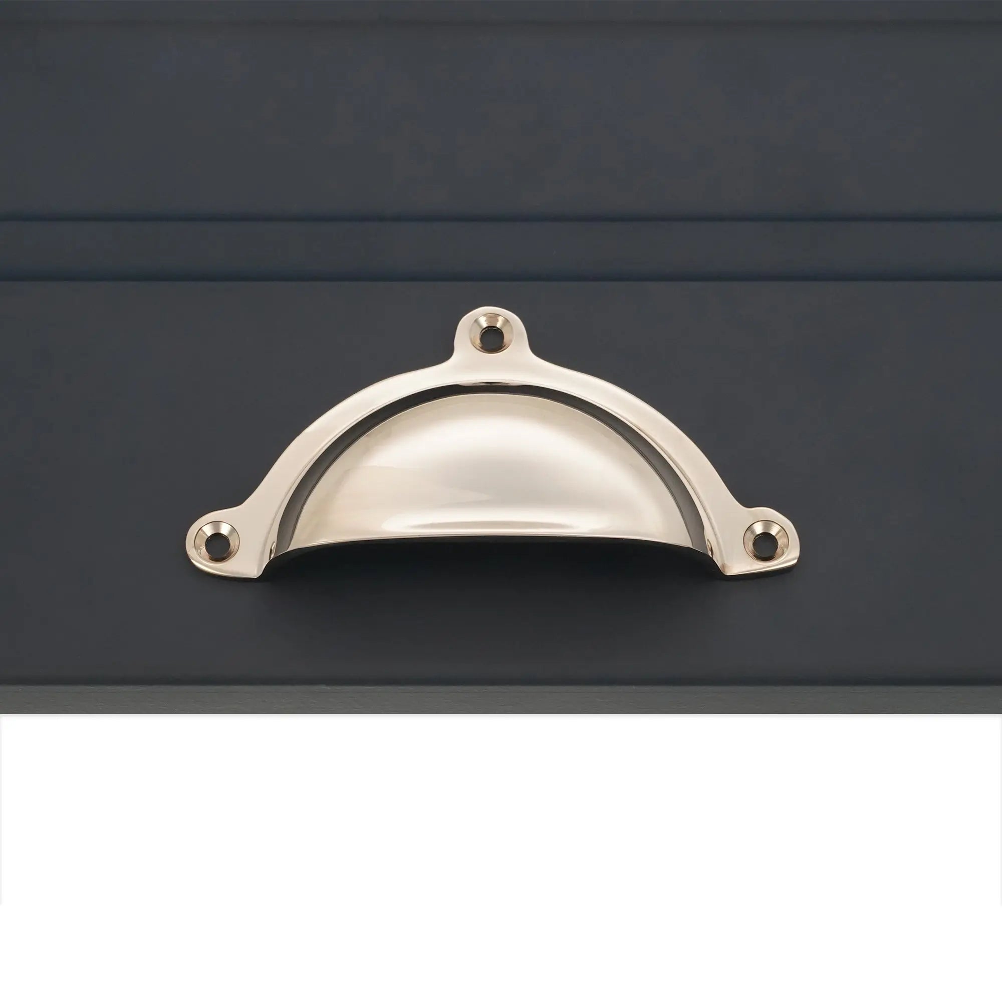 Cottage Cup Pull Polished Nickel Spira