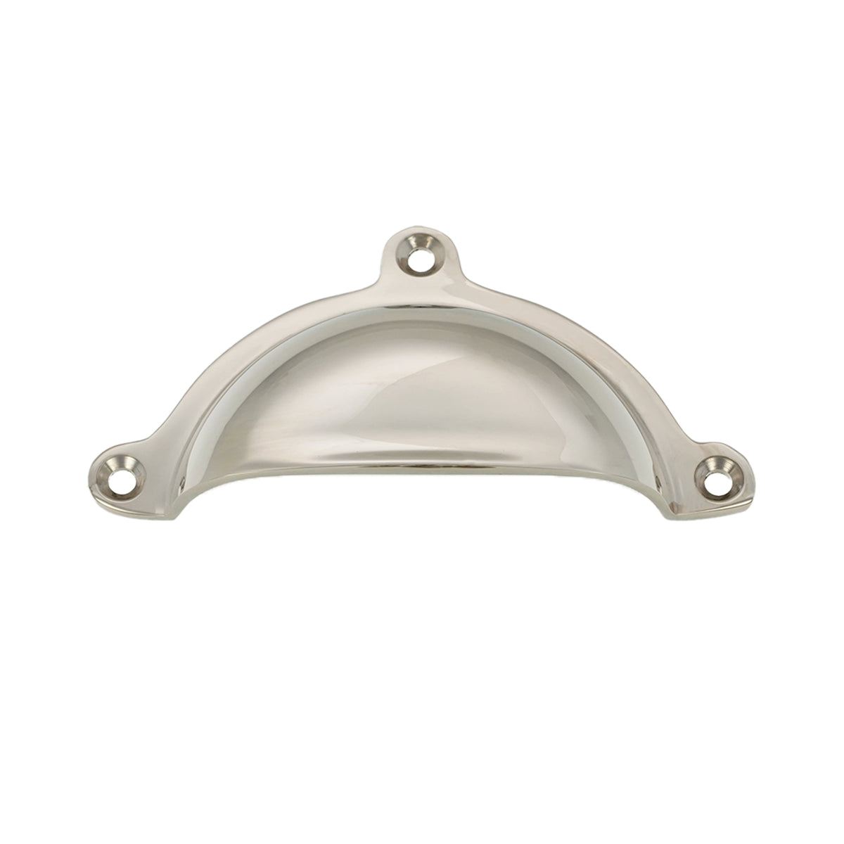 Cottage Cup Pull Polished Nickel