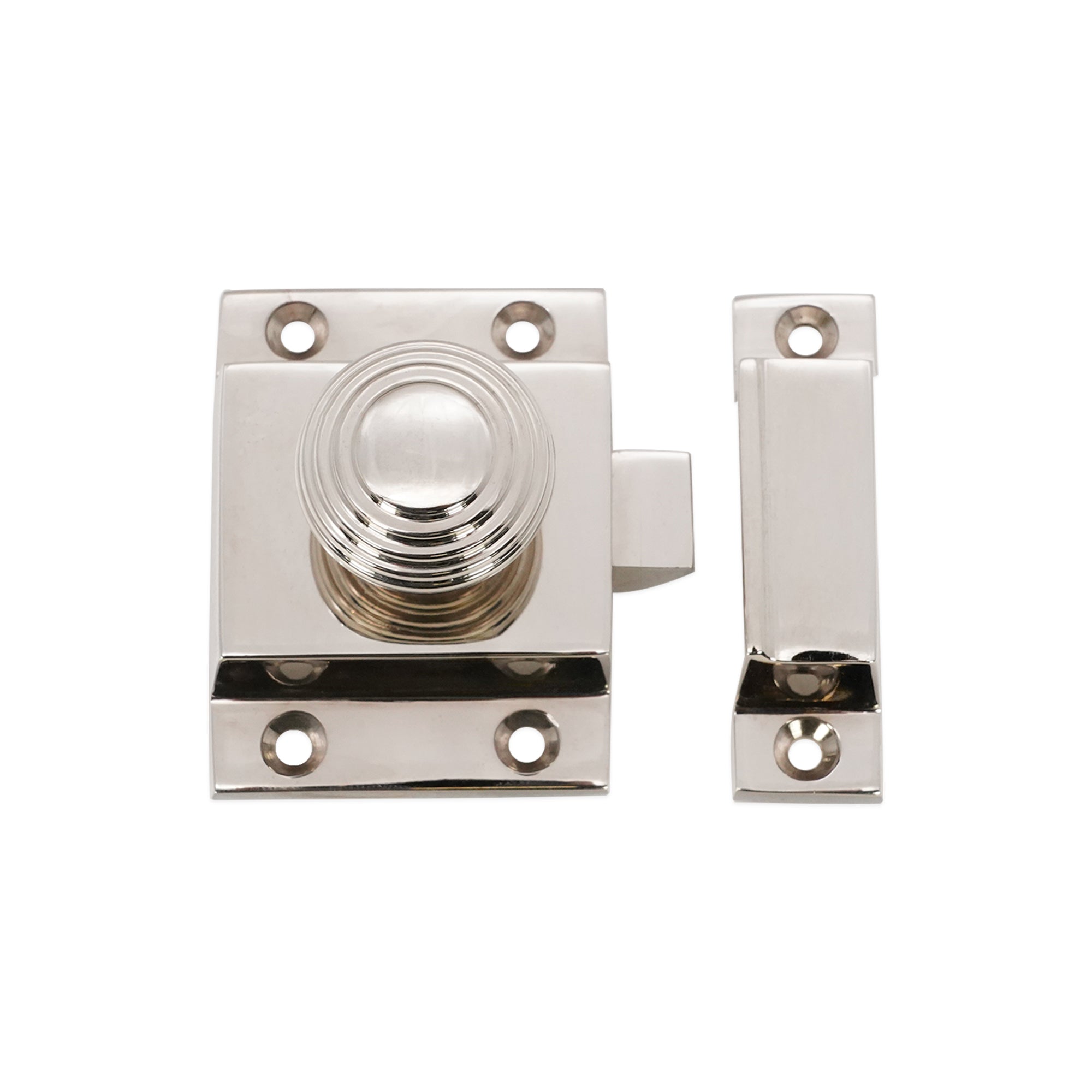 Beehive Cupboard Catch Polished Nickel