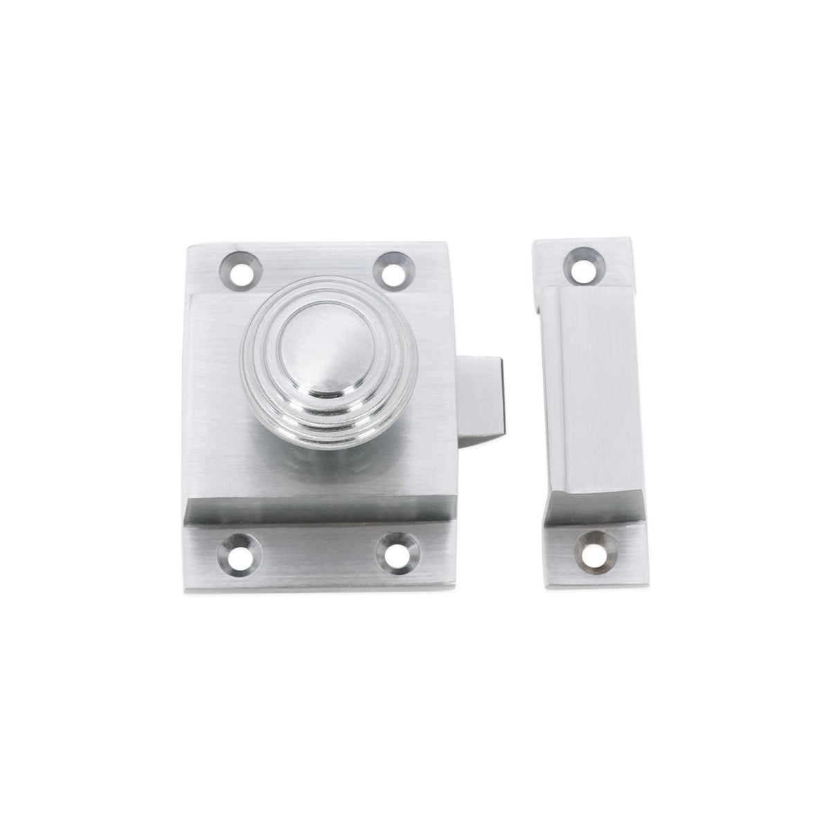 Beehive Cupboard Catch Satin Chrome