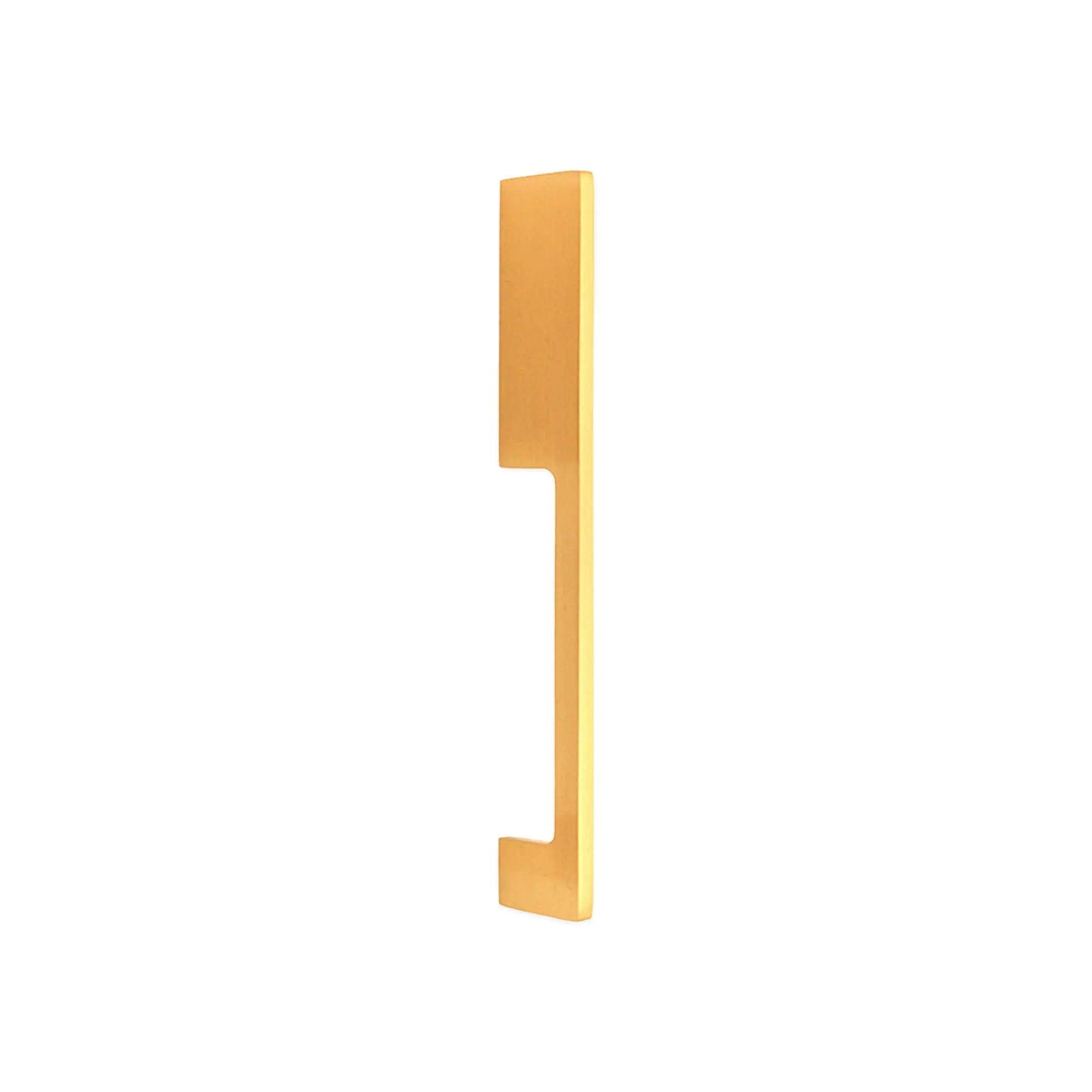 Sleek Bar Handles Satin Brass Large Spira