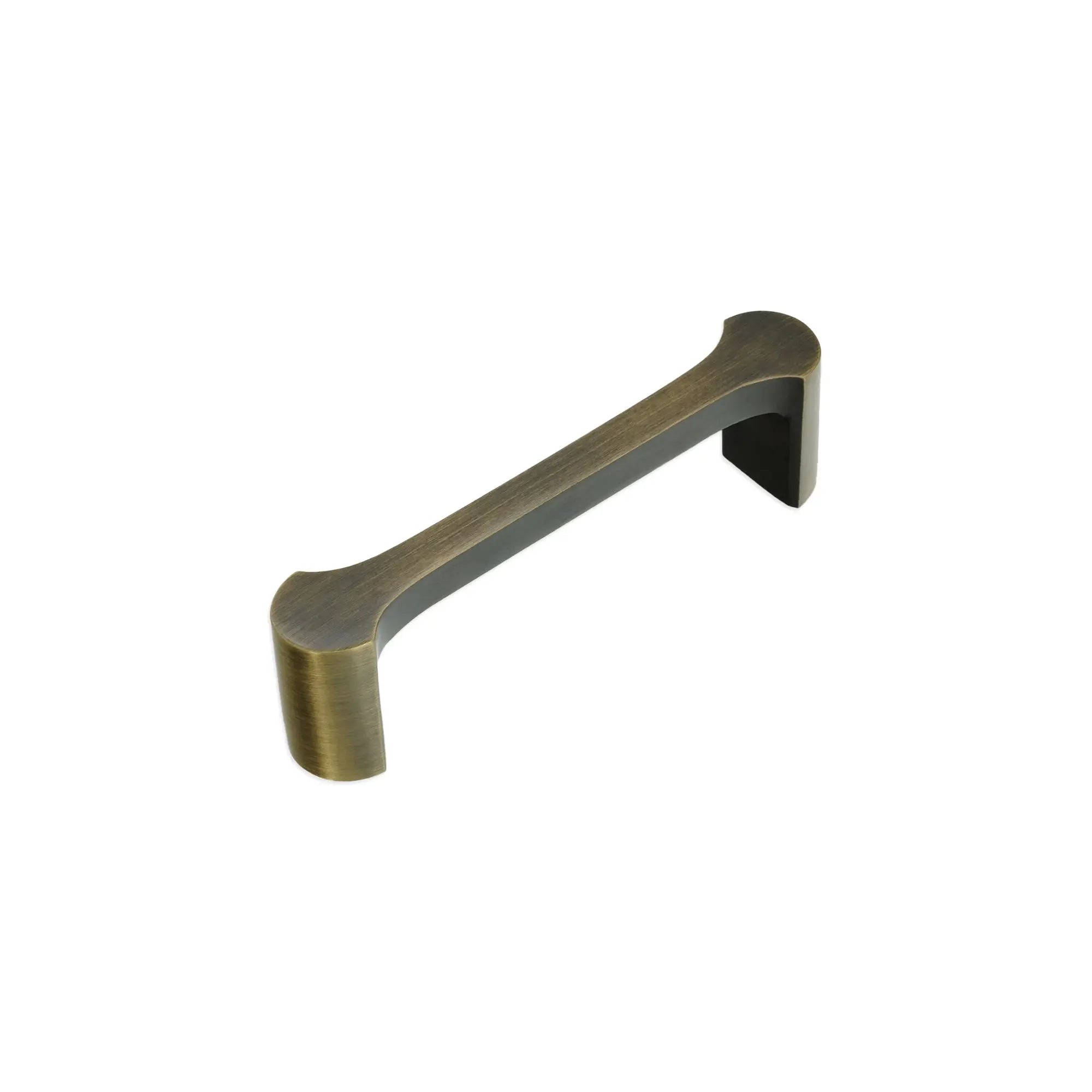 Tulip Pull Handle 115mm Antique Brass Spira
