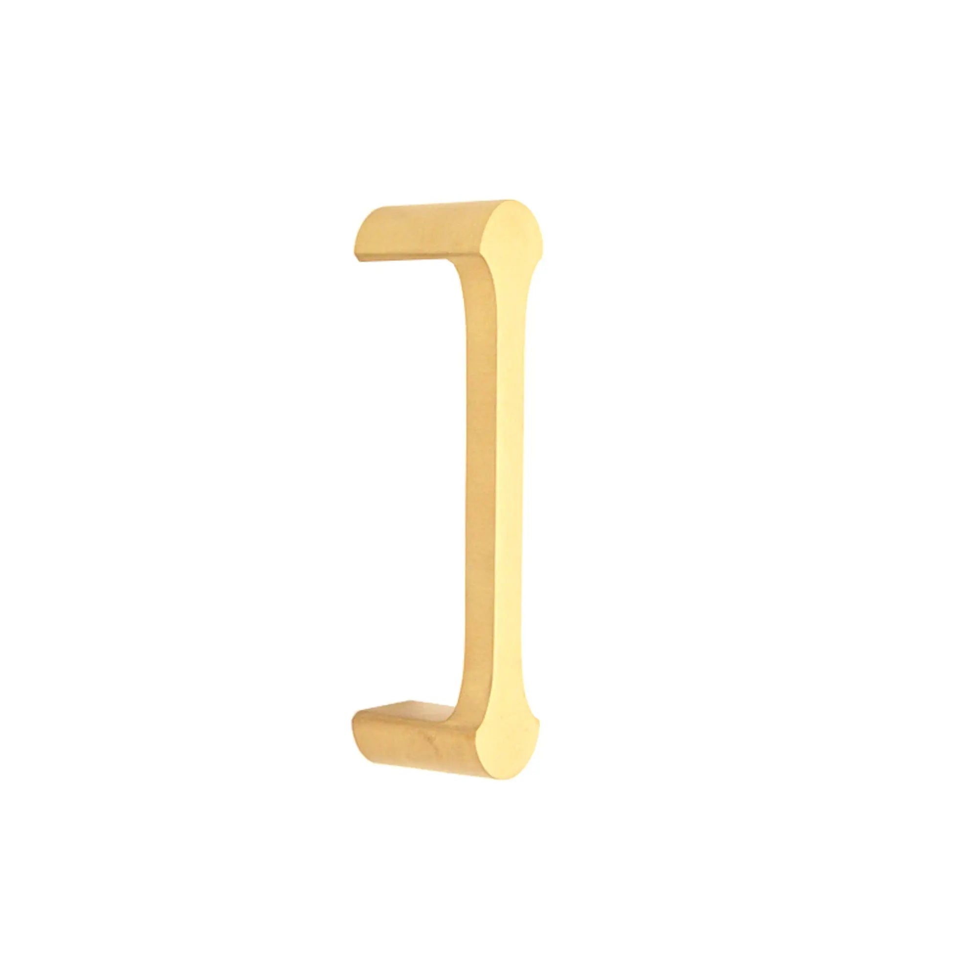 Tulip Pull Handle 115mm Satin Brass Spira