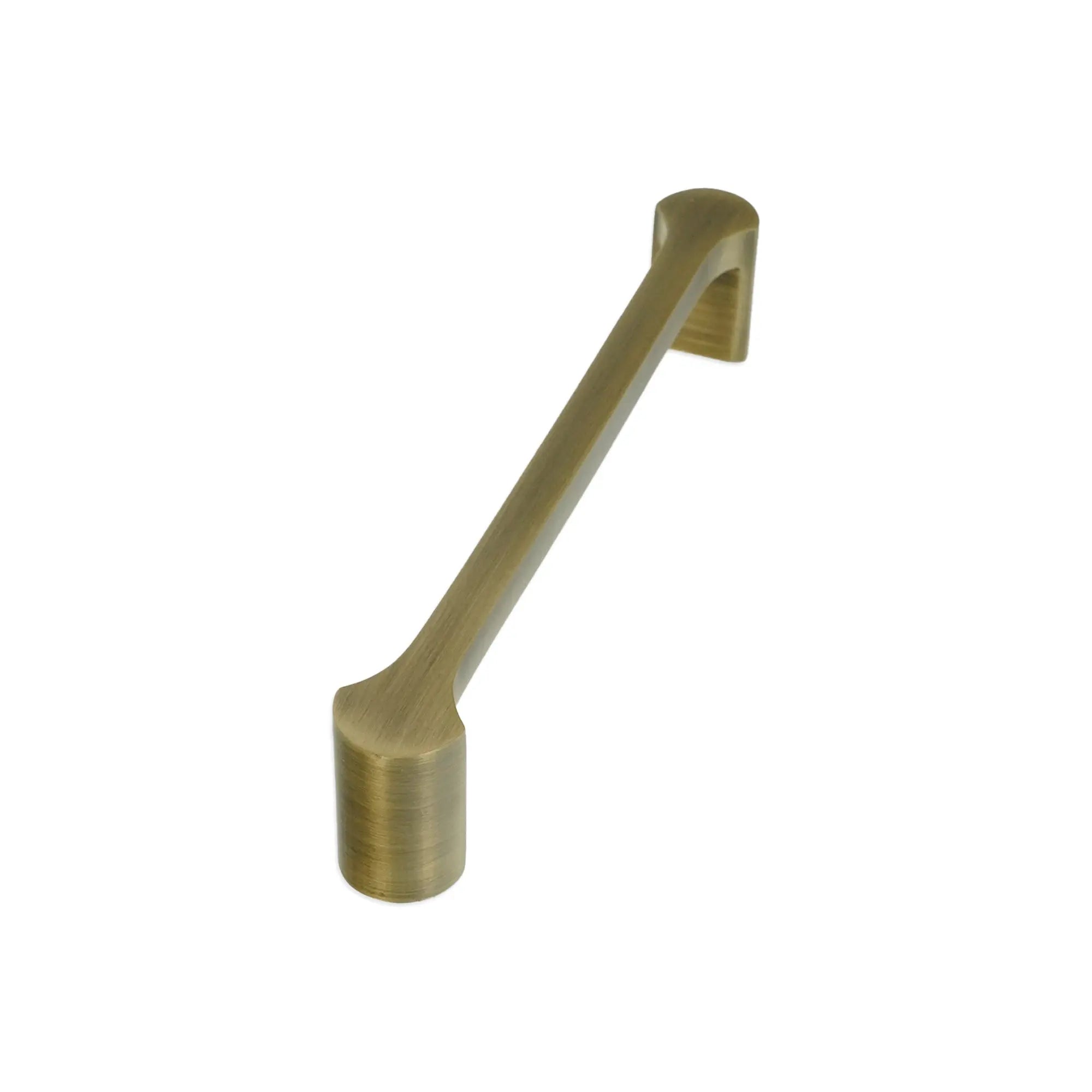 Tulip Pull Handle 165mm Antique Brass Spira