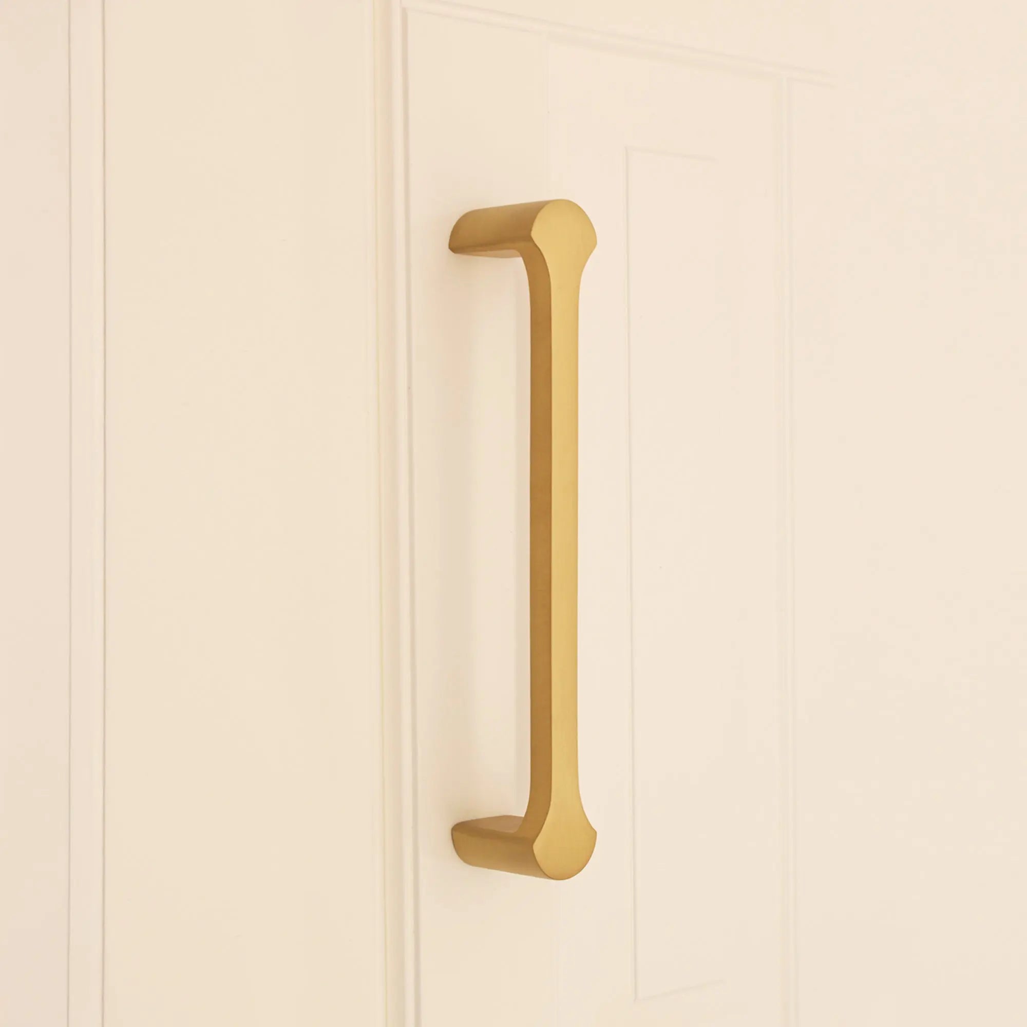 Tulip Pull Handle 165mm Satin Brass Spira