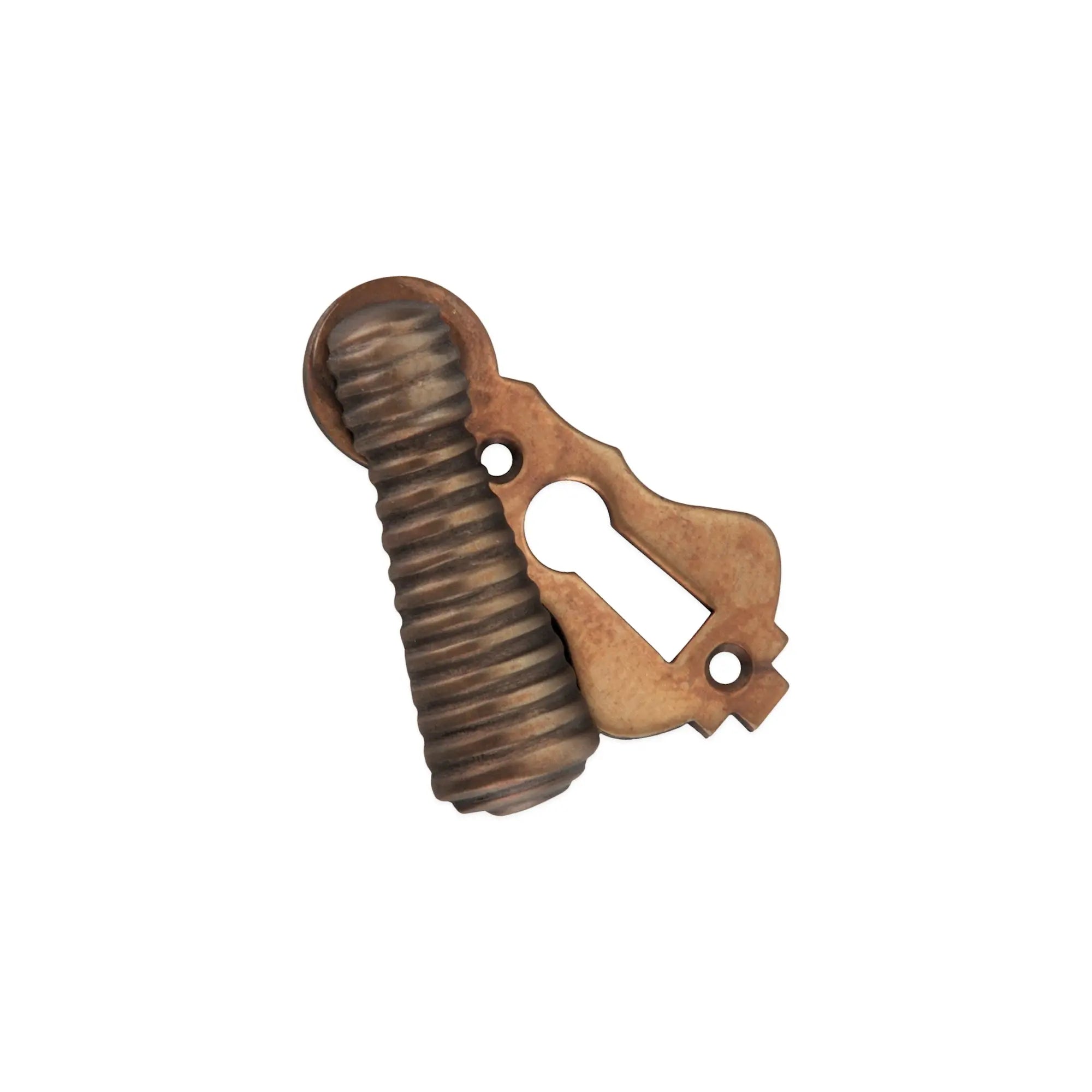 Beehive Escutcheon Matt Antique Spira