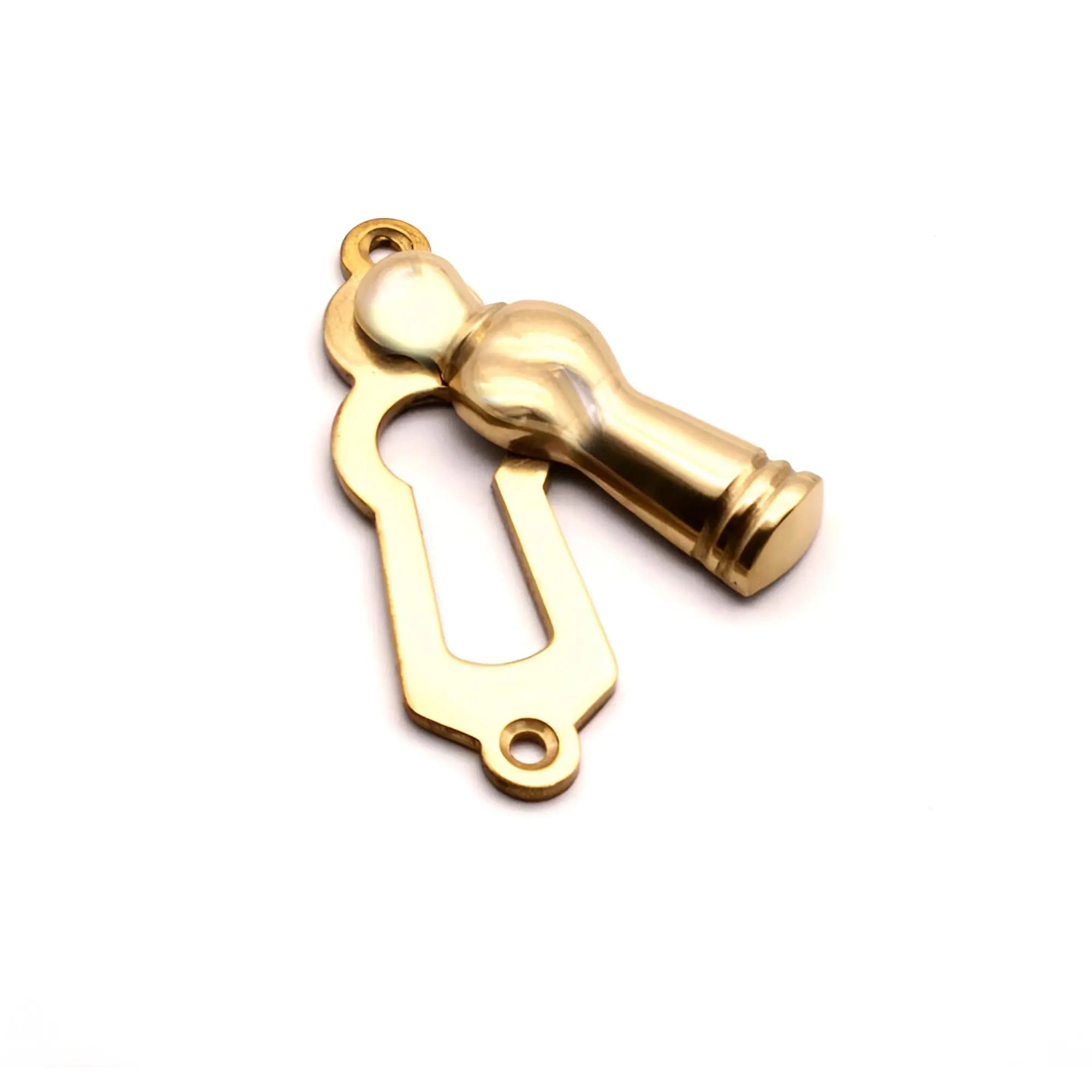 Lady Escutcheon Polished Brass Spira