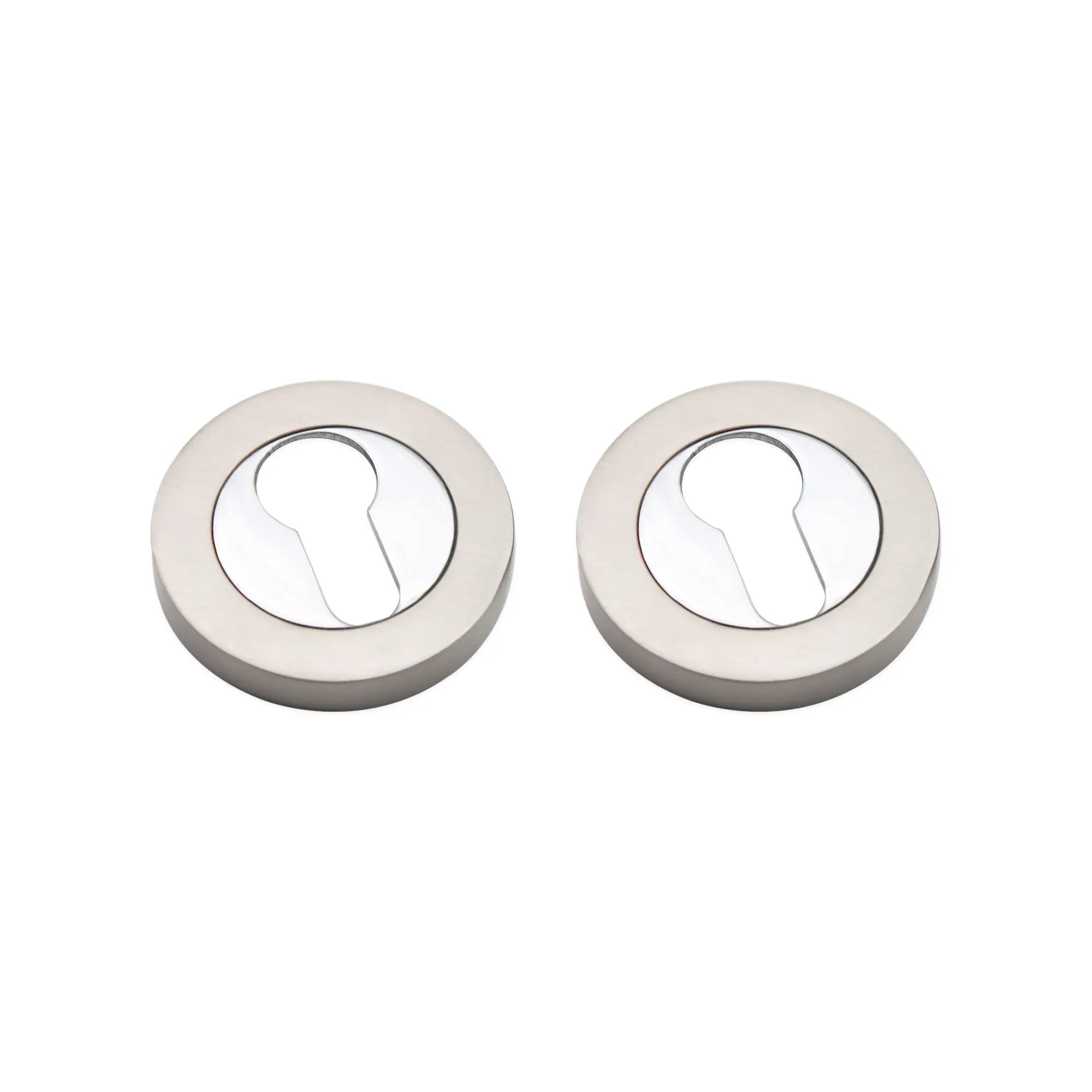 Euro Profile Escutcheon Dual Tone Spira