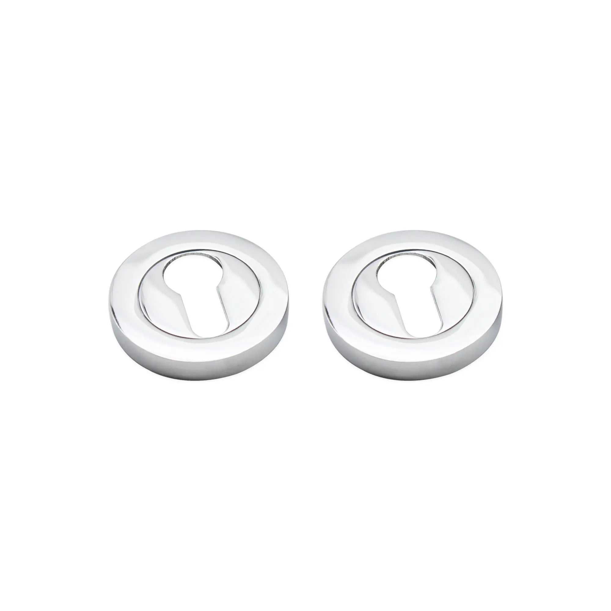 Euro Profile Escutcheon Polished Chrome Spira