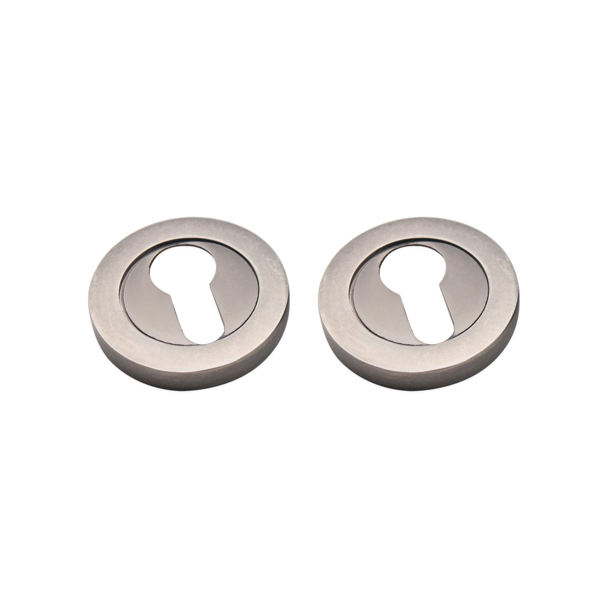 Euro Profile Escutcheon Pewter
