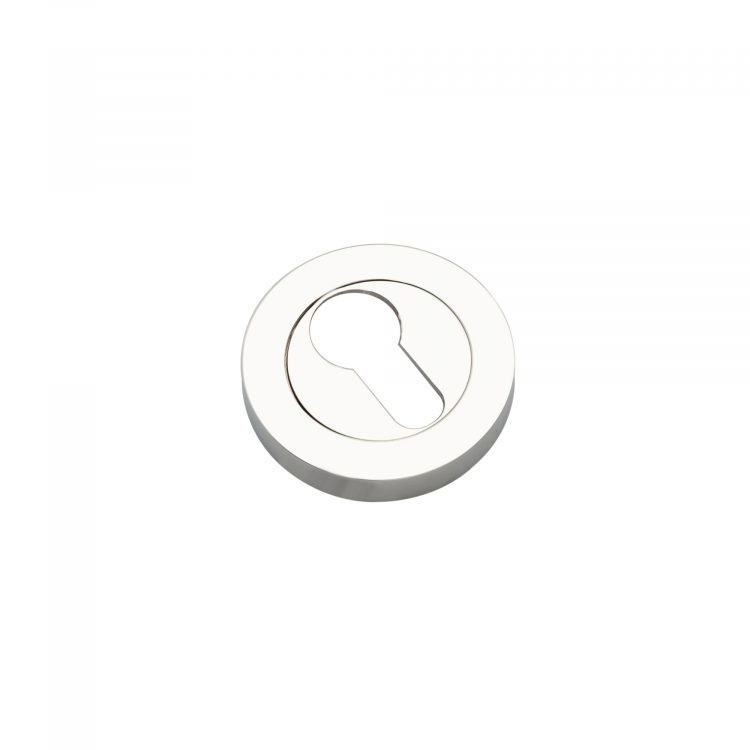 Euro Profile Escutcheon Polished Nickel