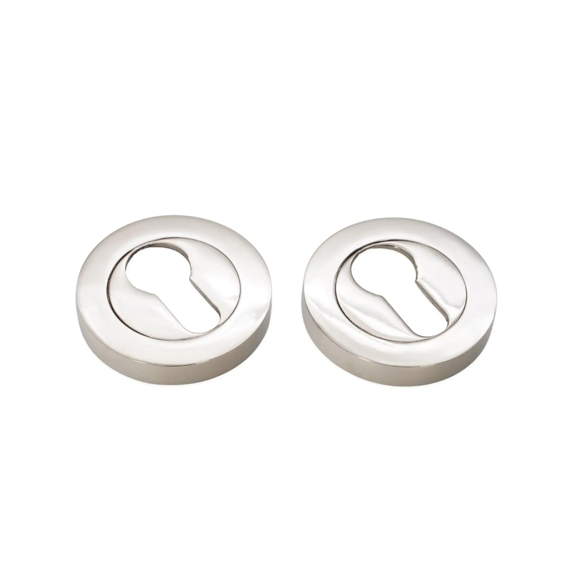 Euro Profile Escutcheon Polished Nickel Spira