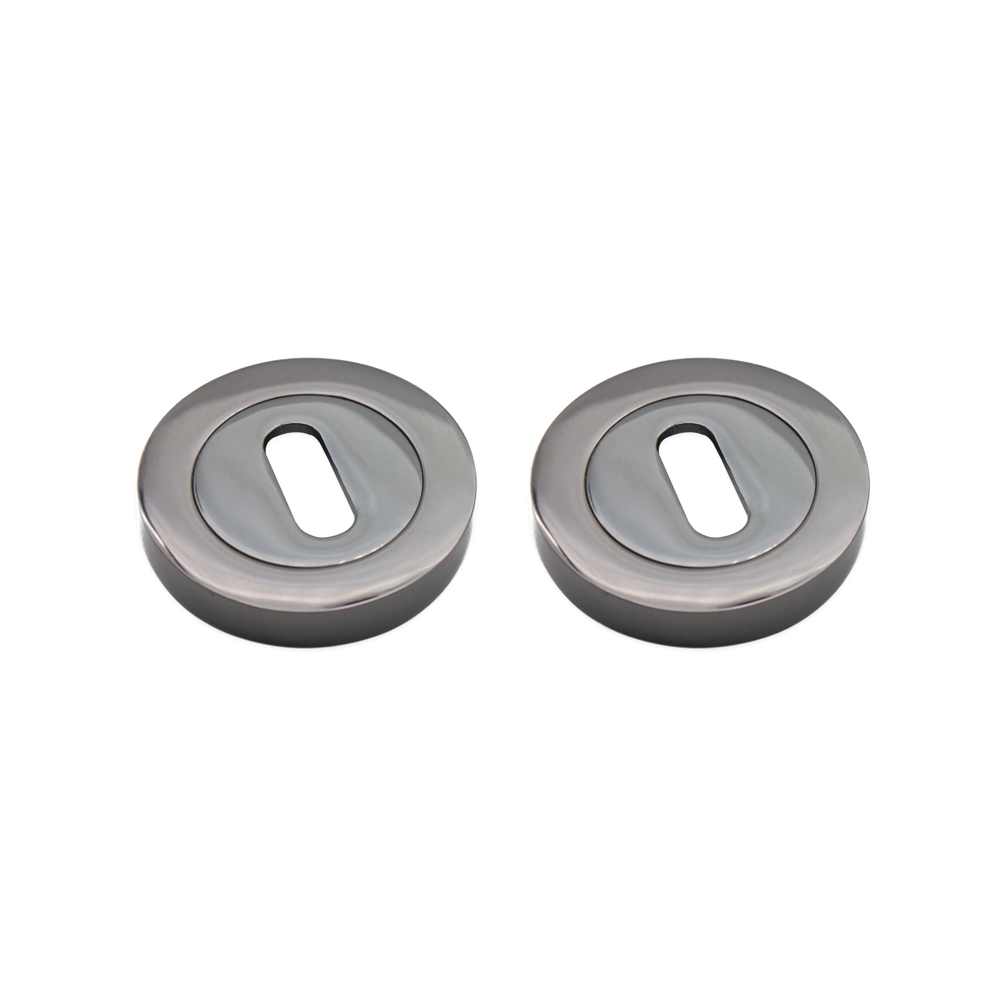 Oval Standard Escutcheon Black Nickel