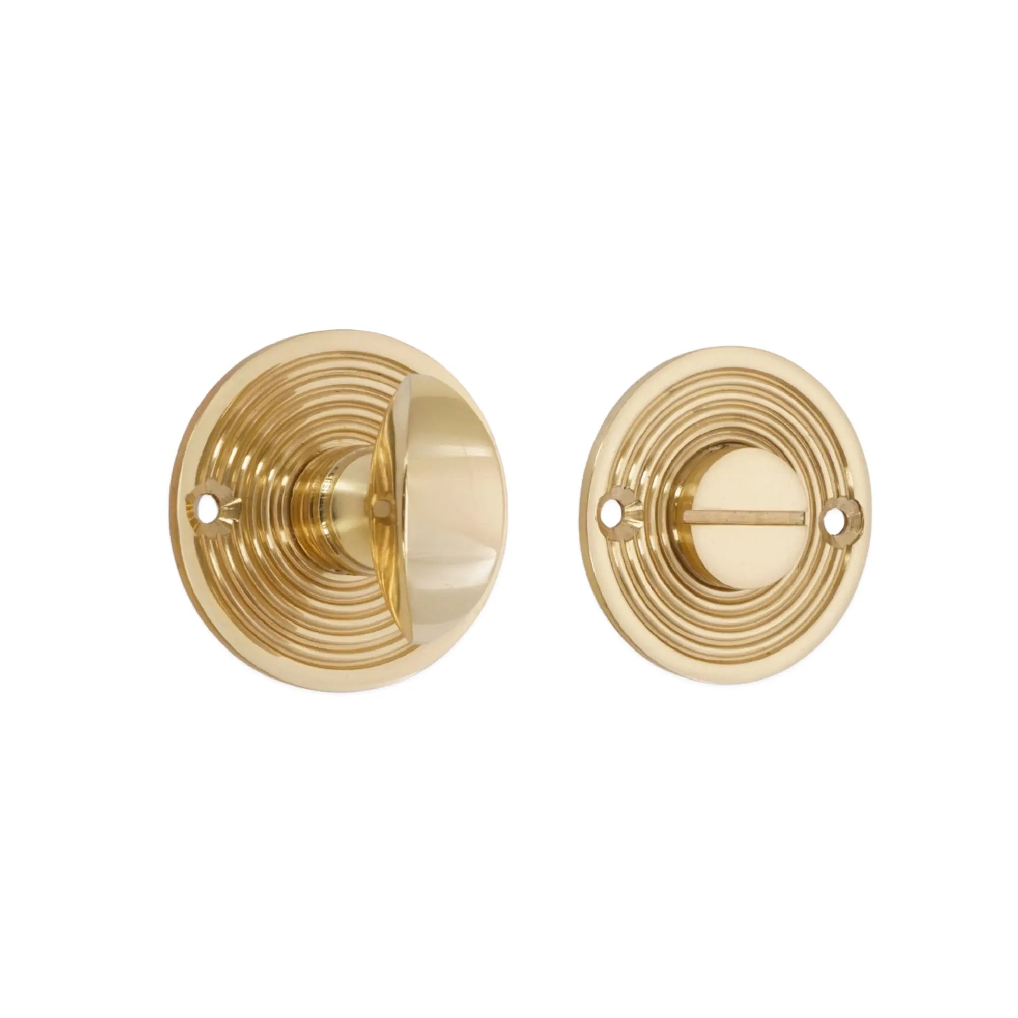 Beehive Turn & Release Polished Brass Spira