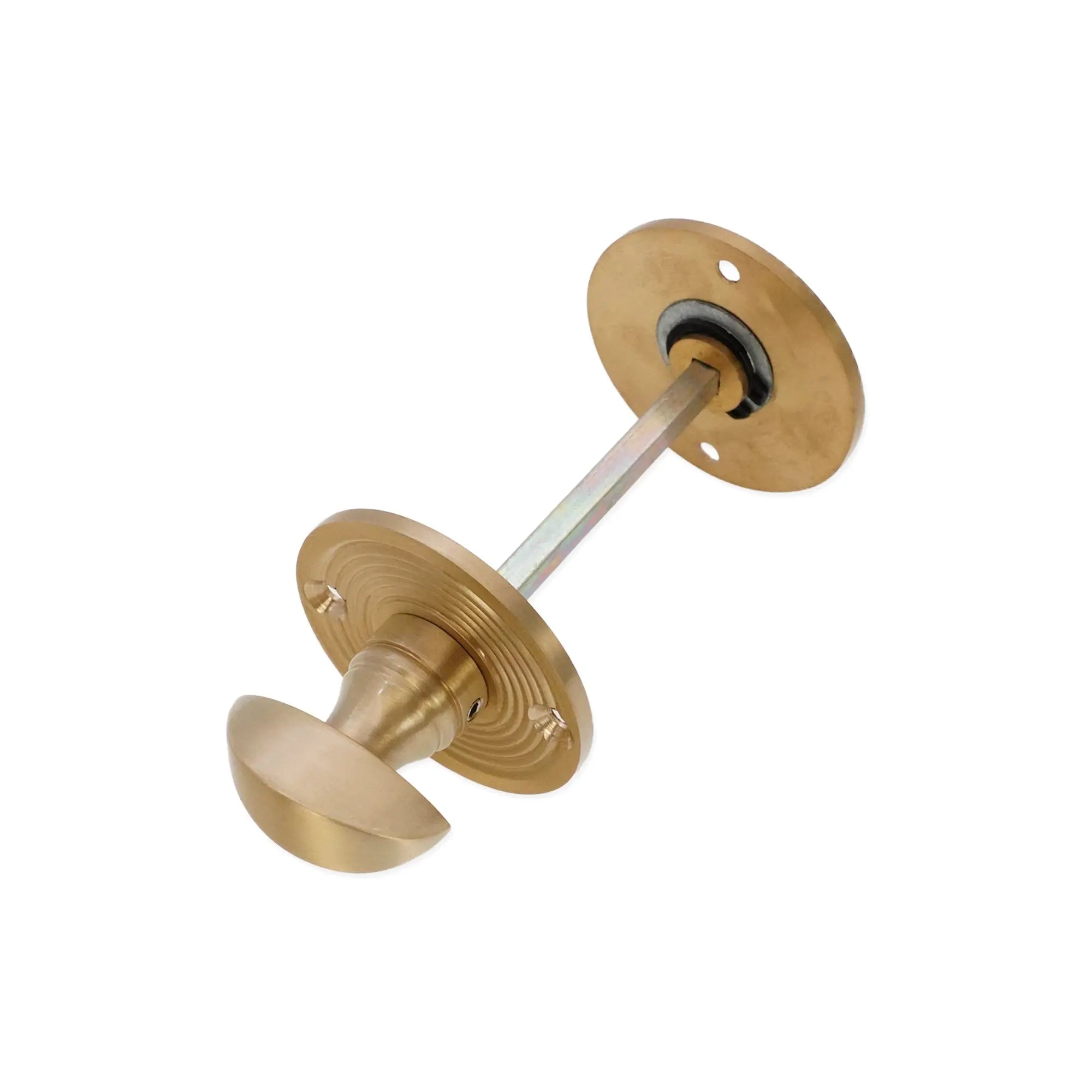 Beehive Turn & Release Satin Brass Spira