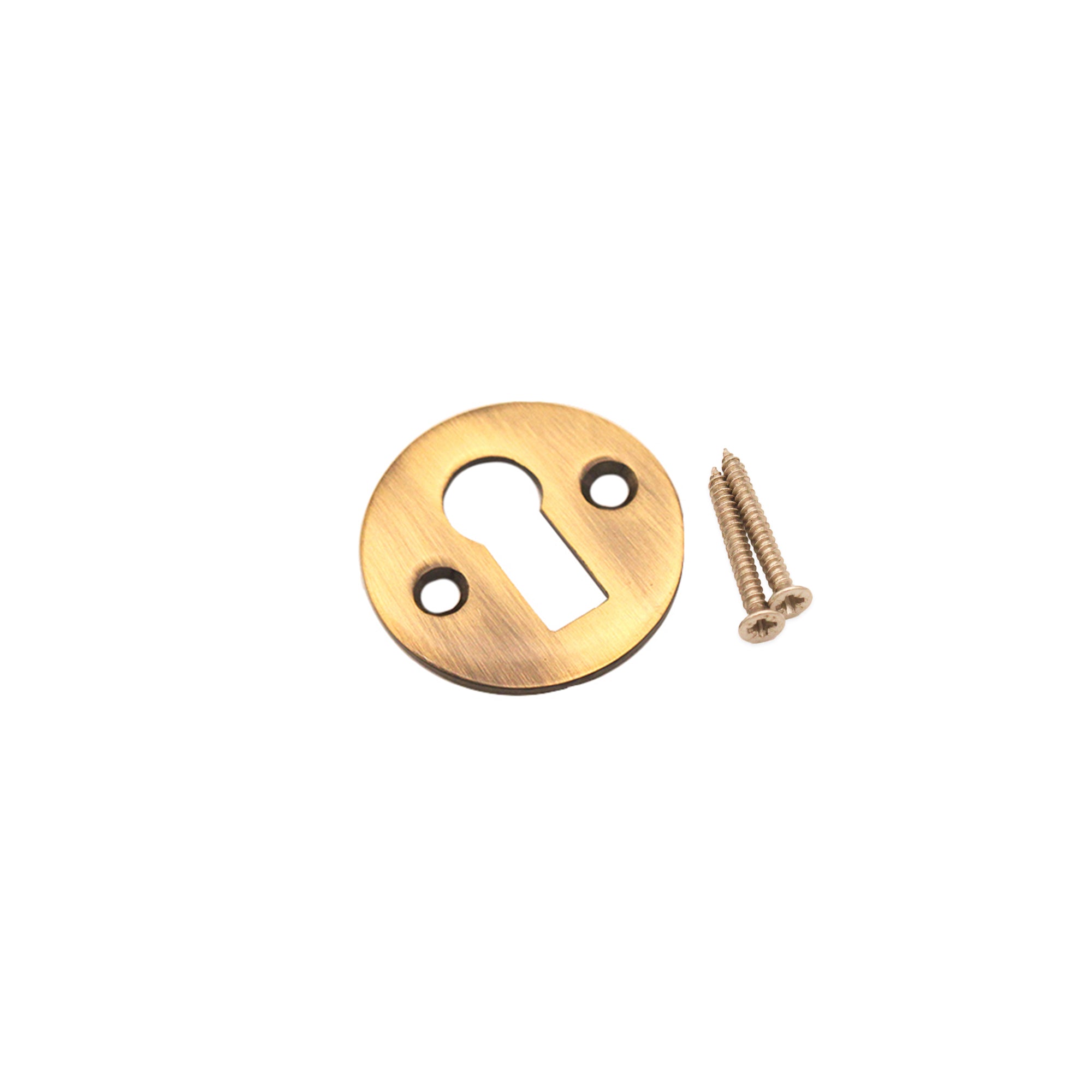 Victorian Key hole Open Antique Brass