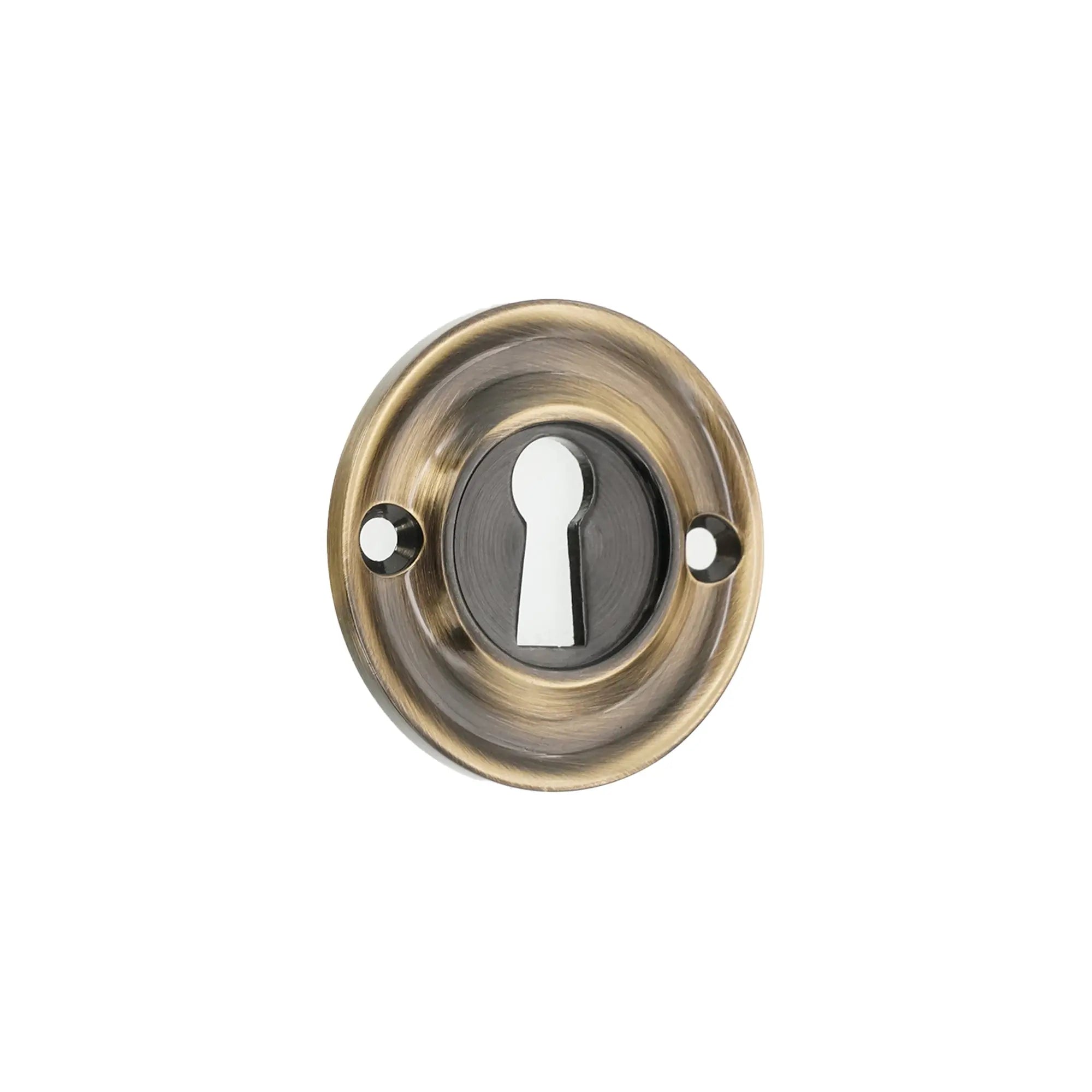 Slimline Standard Escutcheon Antique Brass Spira