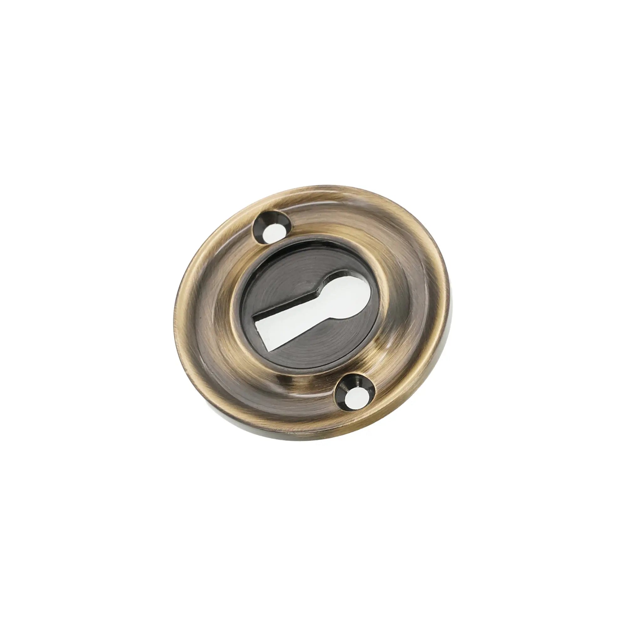 Slimline Standard Escutcheon Antique Brass Spira