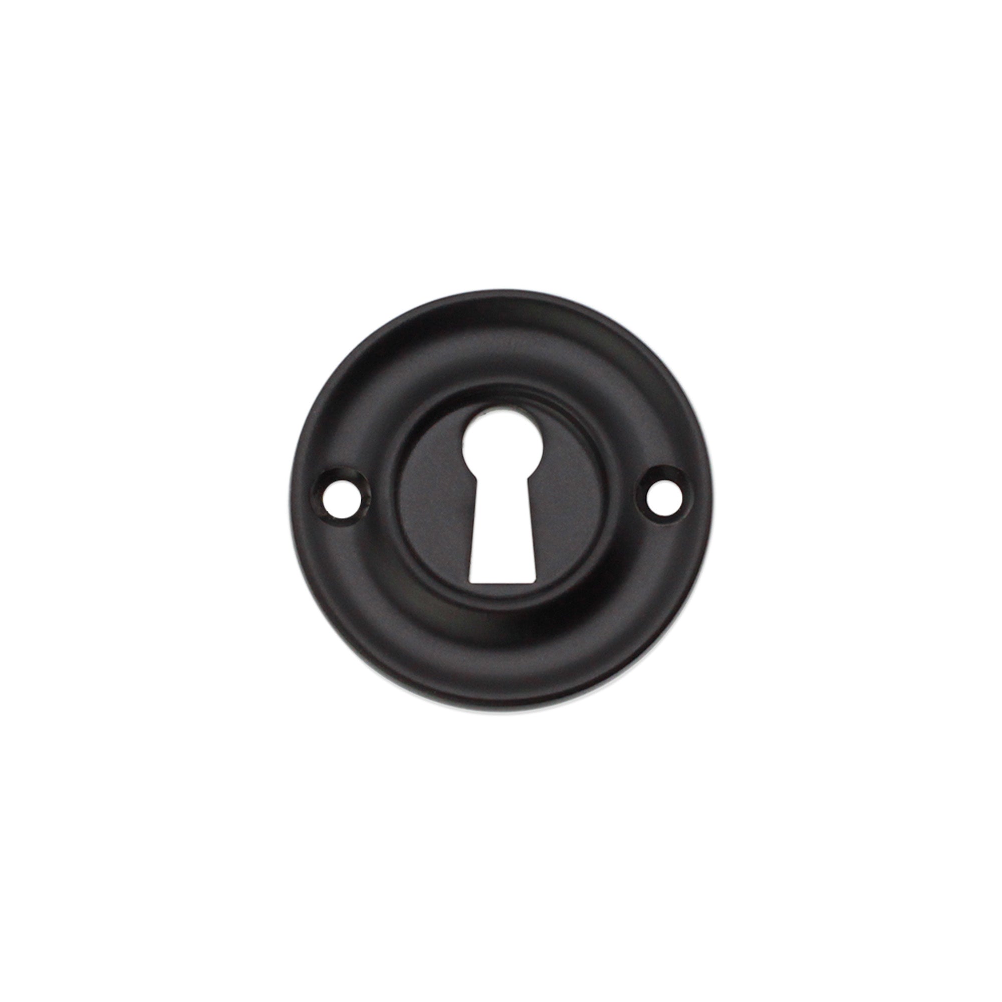 Slimline Standard Escutcheon Matt Black