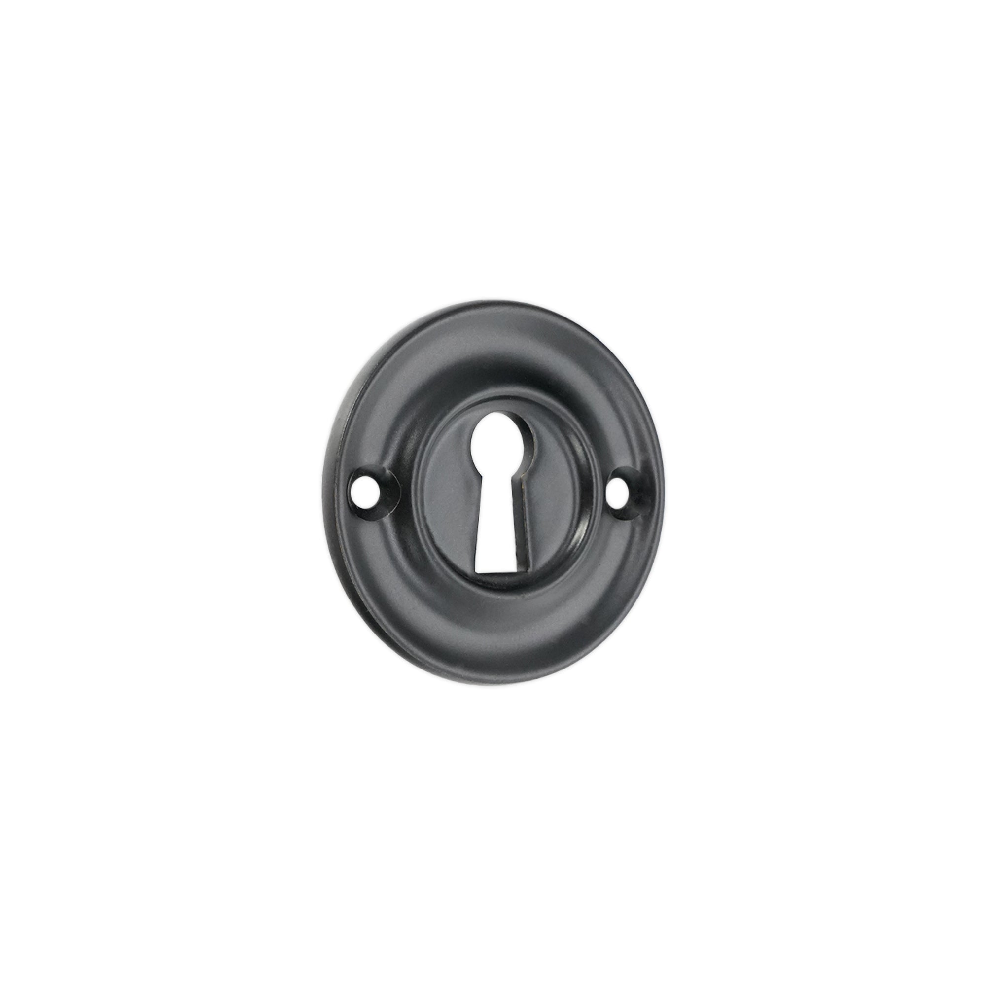 Slimline Standard Escutcheon Matt Black