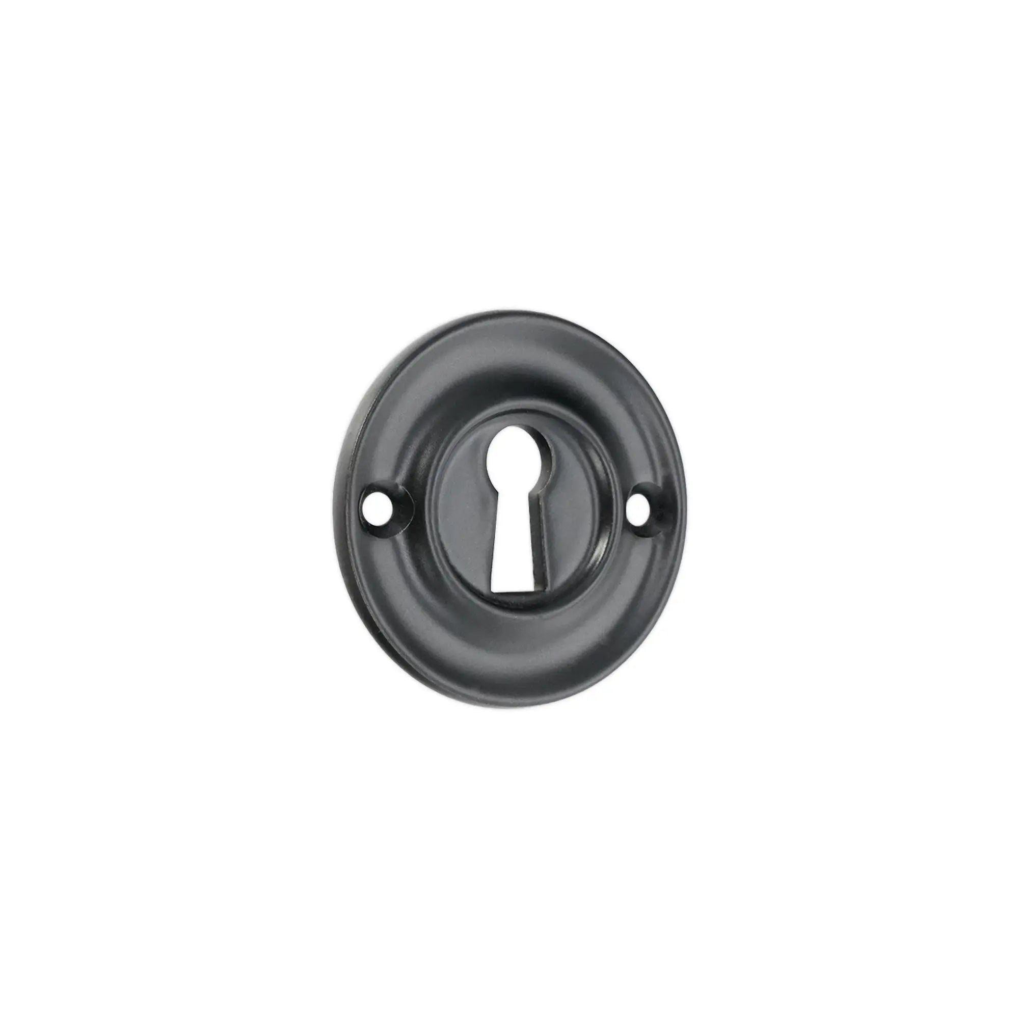 Slimline Standard Escutcheon Matt Black Spira