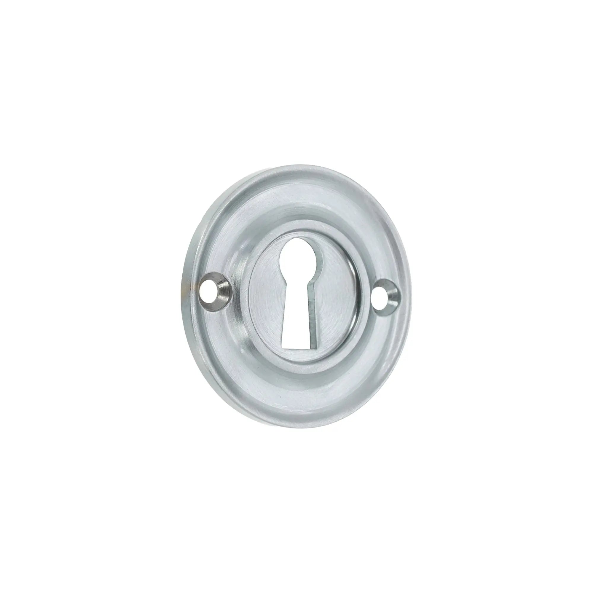 Slimline Standard Escutcheon Satin Chrome Spira