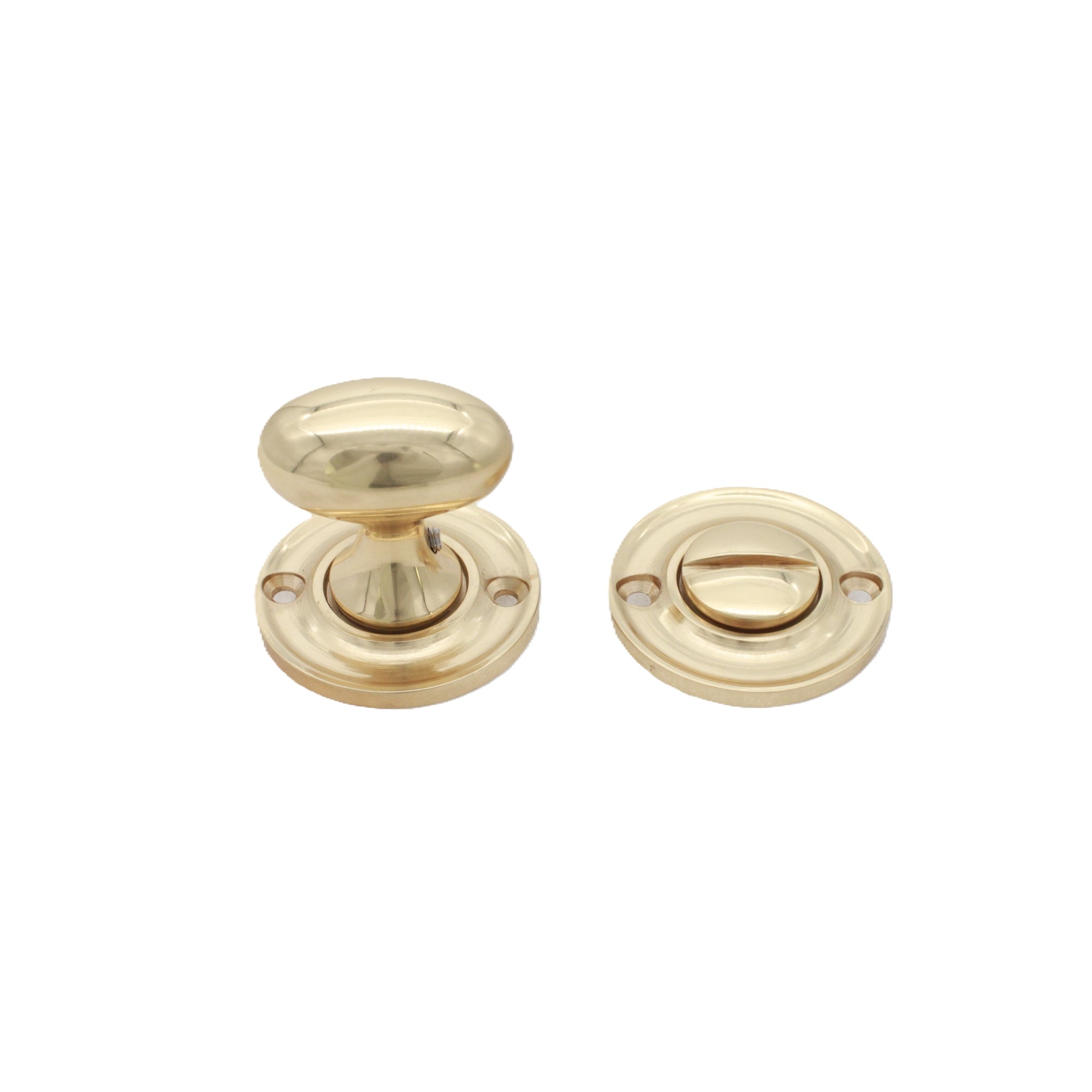 Slimline Turn & Release Polished Brass