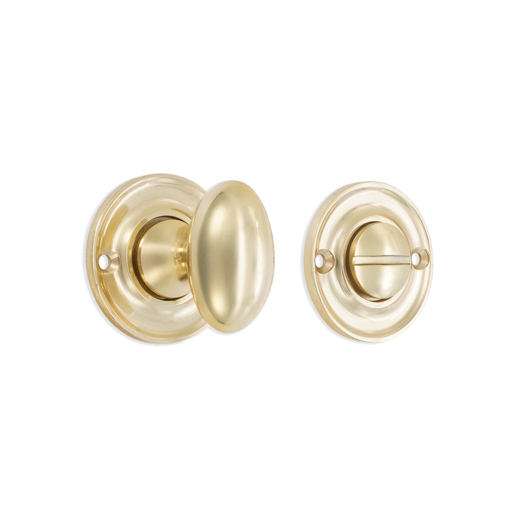 Slimline Turn & Release Polished Brass