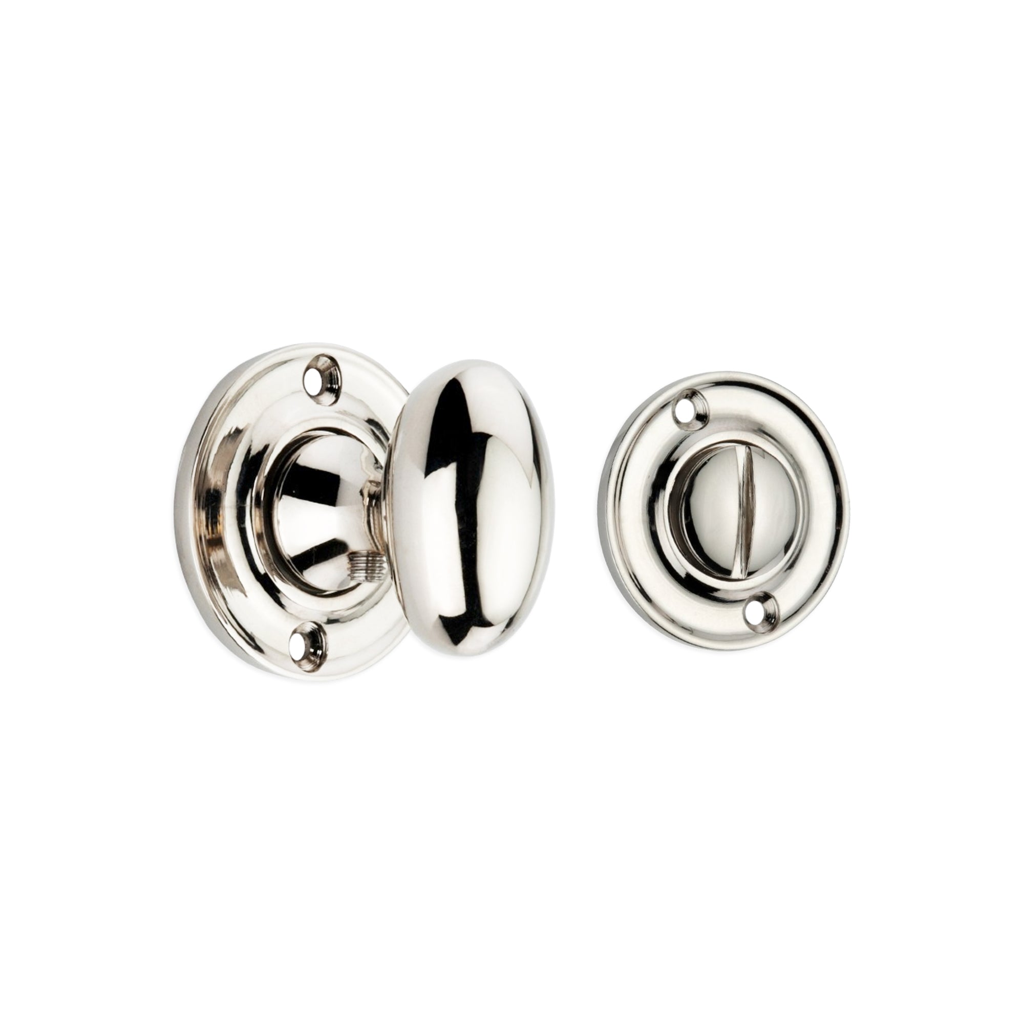 Slimline Turn & Release Polished Nickel