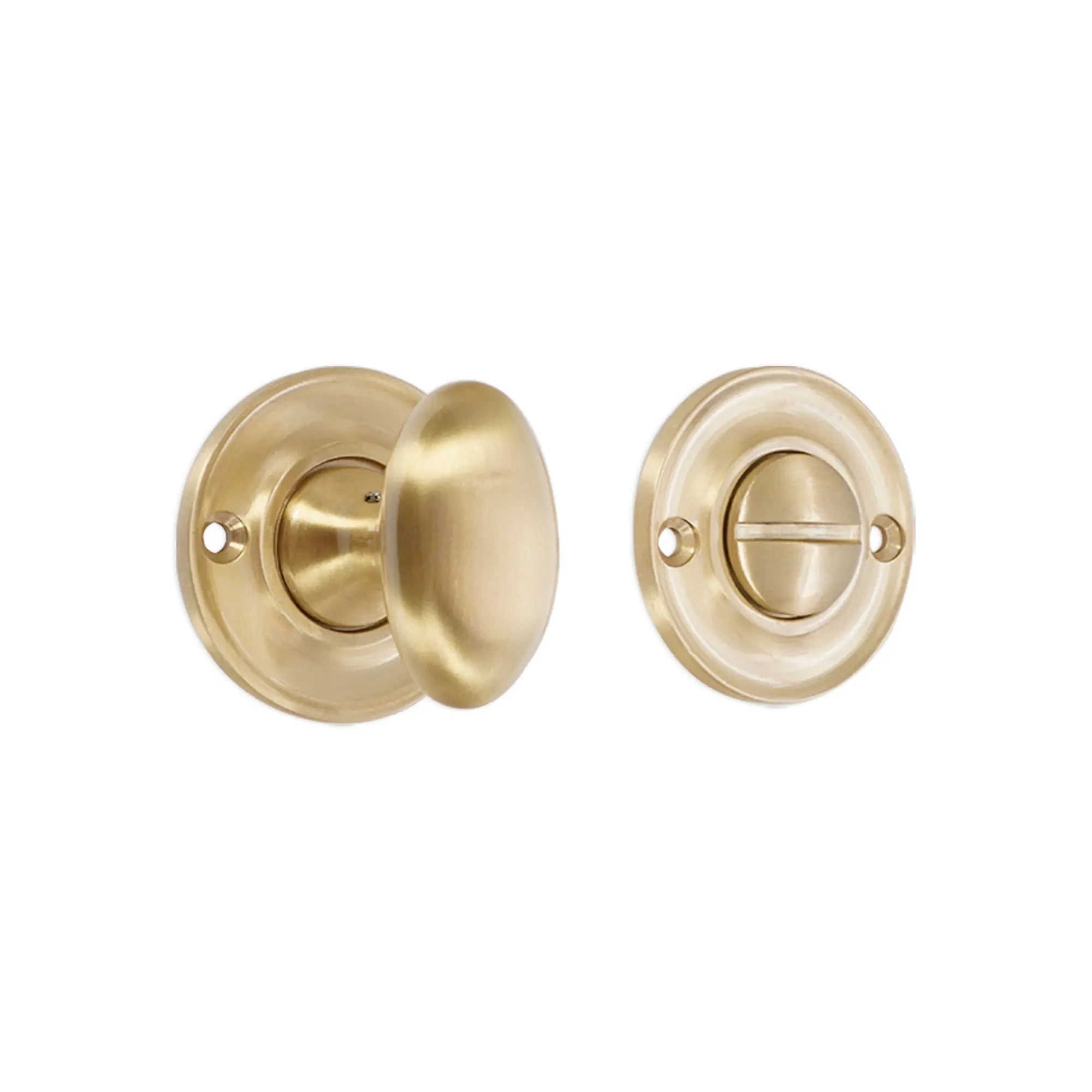 Slimline Turn & Release Satin Brass Spira