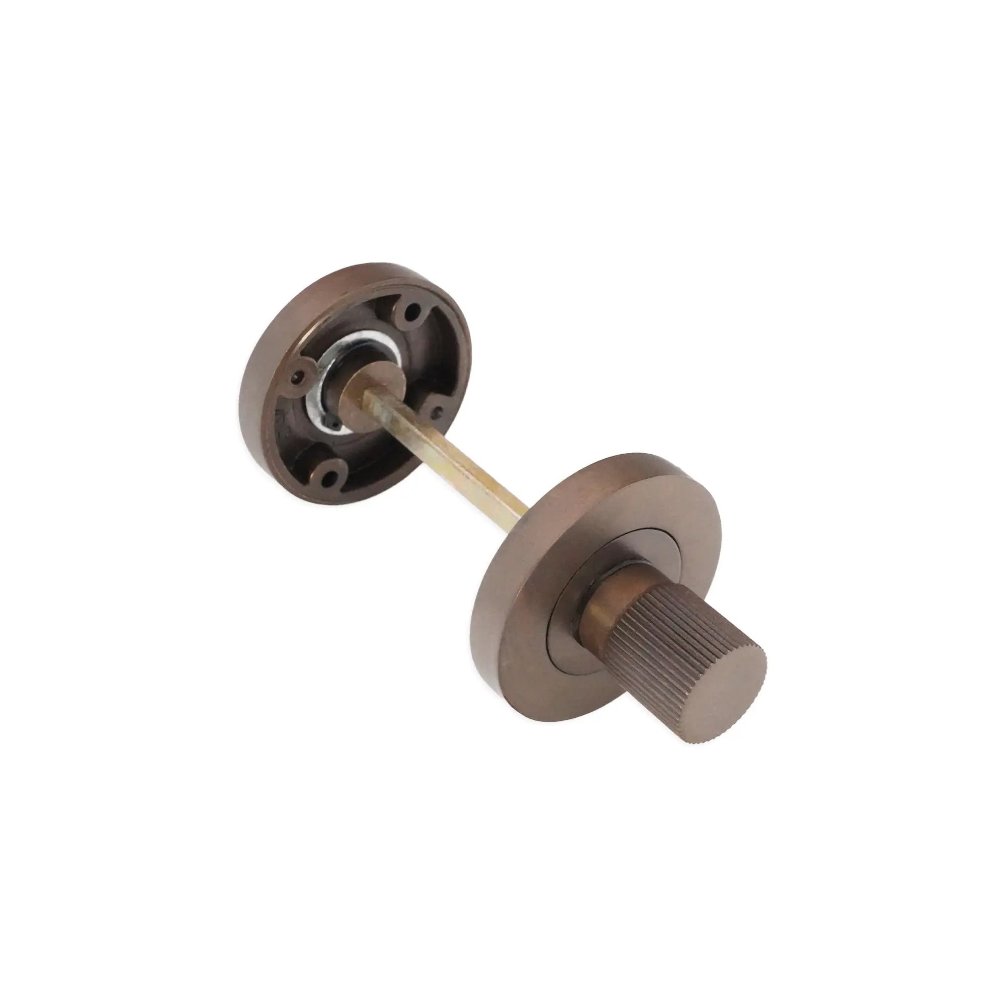 Linear Knurlmond Thumb Turn & Release Matt Antique Spira