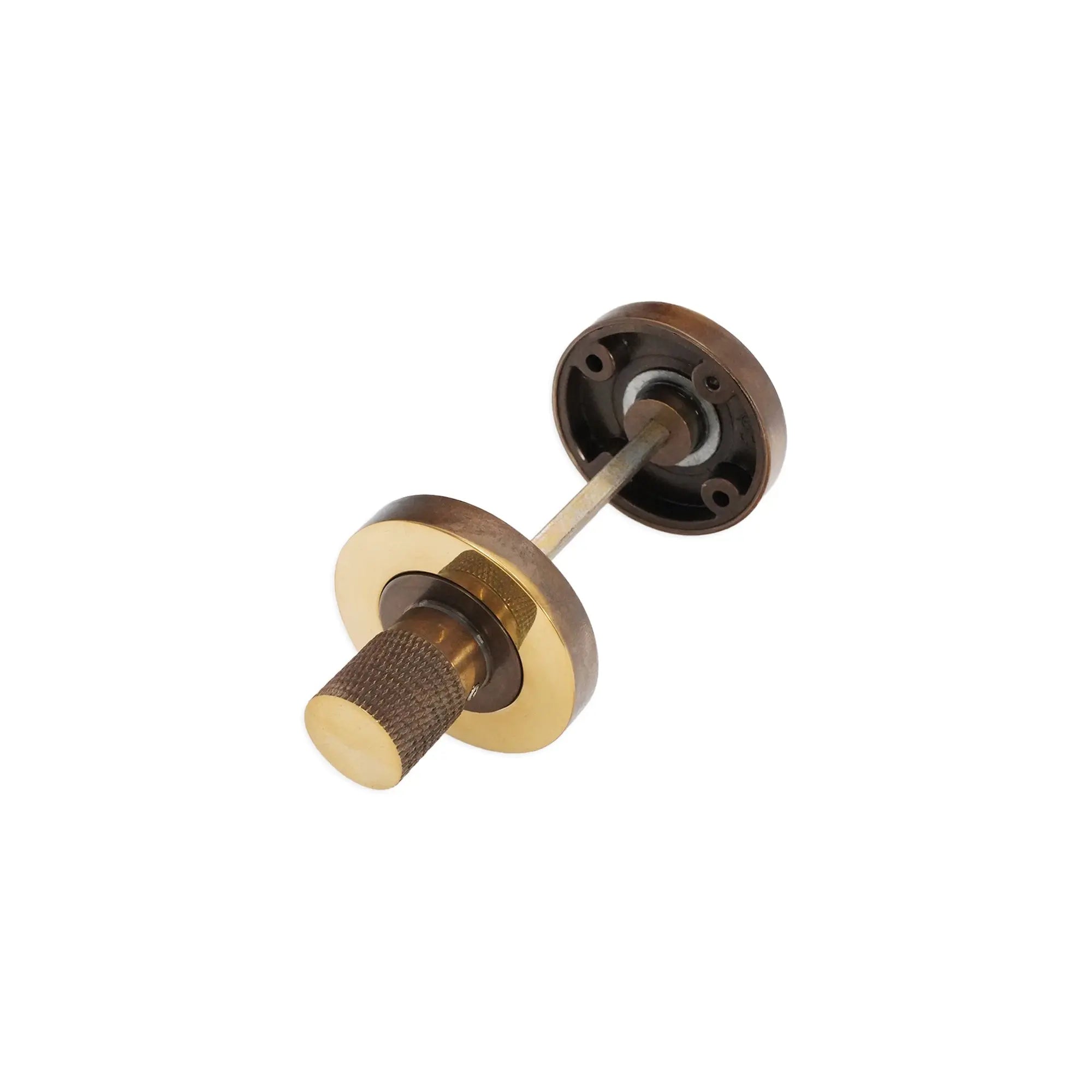 Jewel Knurlmond Thumb Turn & Release Aged Brass Spira