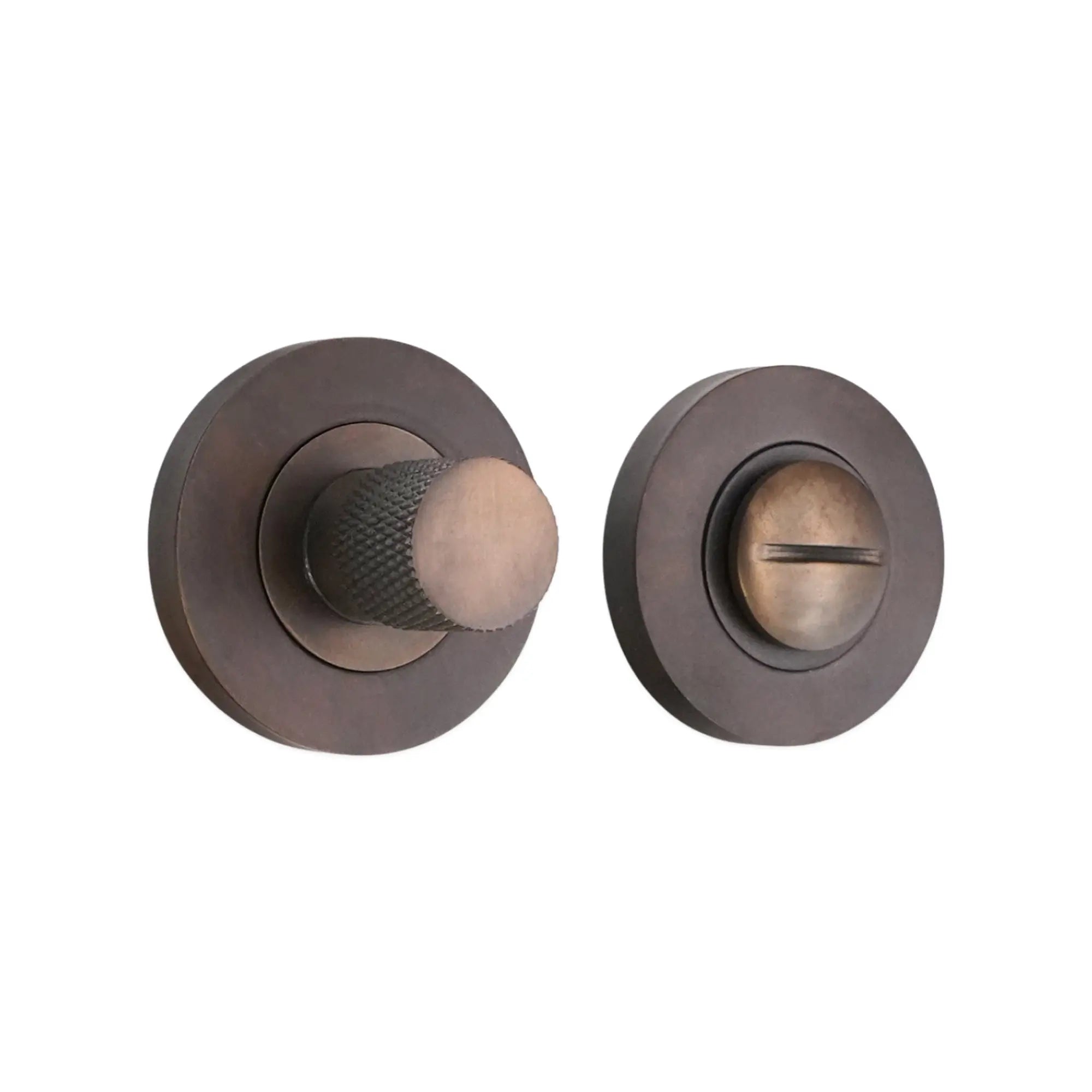 Jewel Knurlmond Thumb Turn & Release Matt Antique Spira