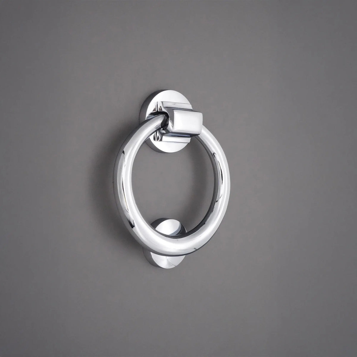 Ring Door Knocker 110mm Polished Chrome Spira