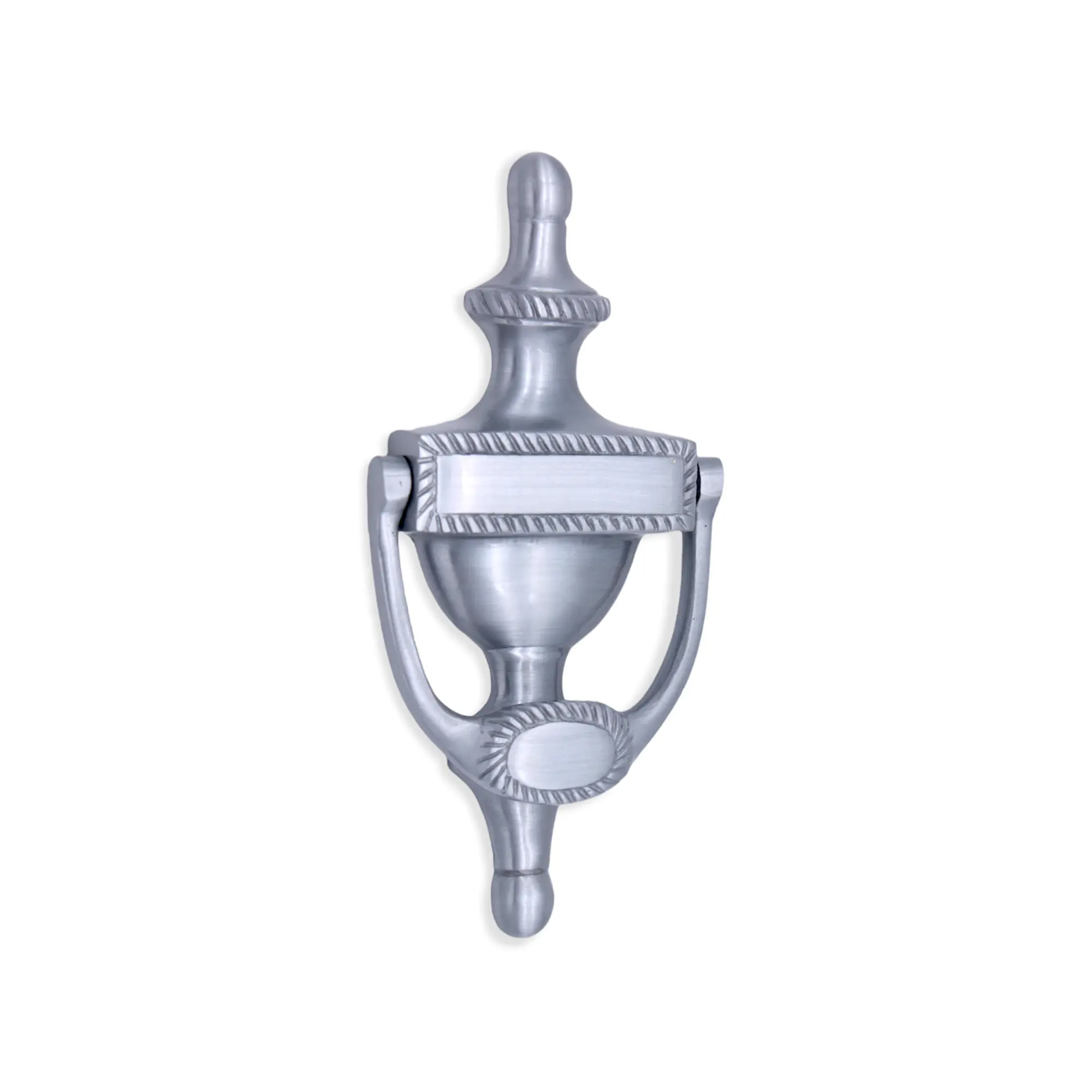 Georgian Door Knocker 150mm Satin Chrome Spira