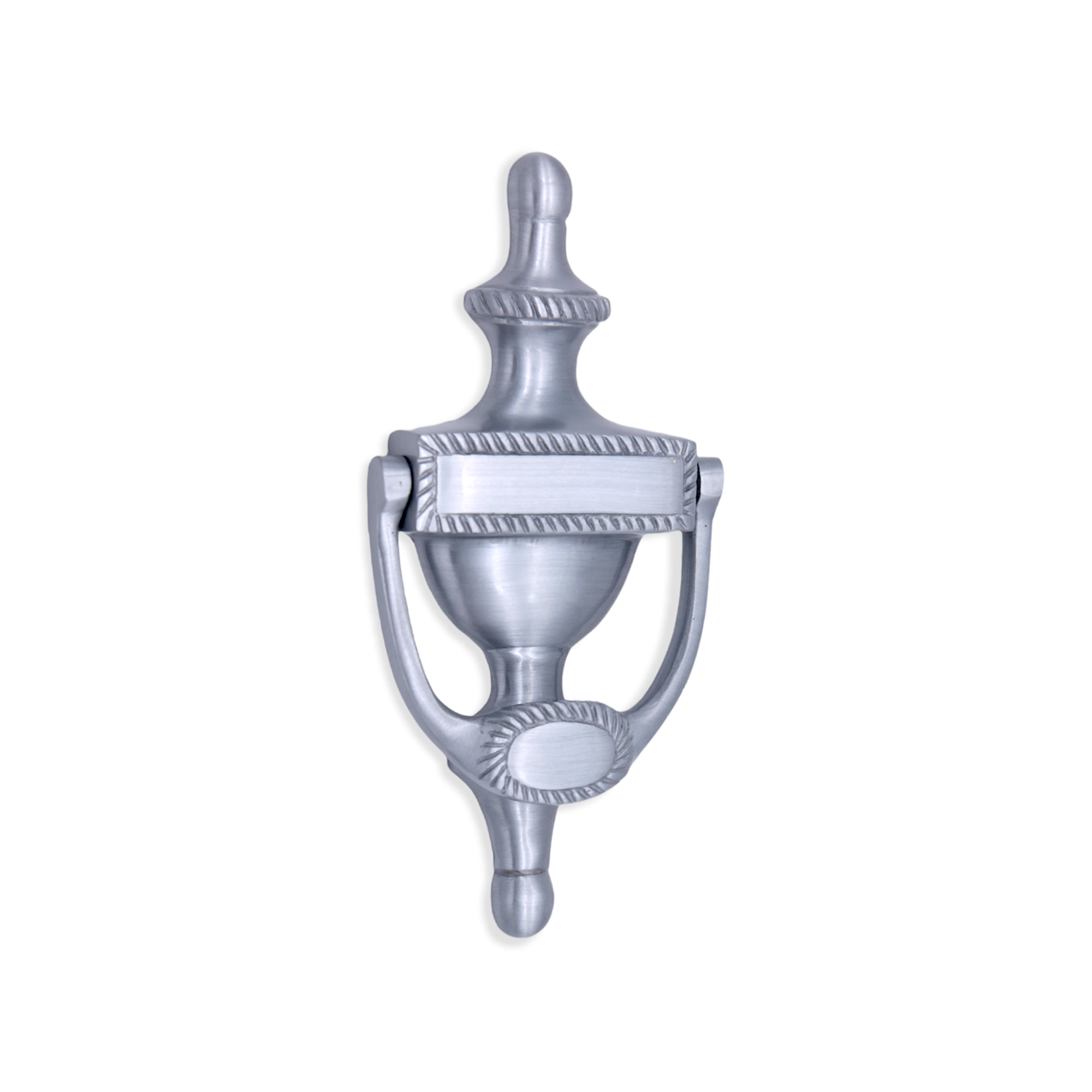 Georgian Door Knocker 150mm Satin Chrome