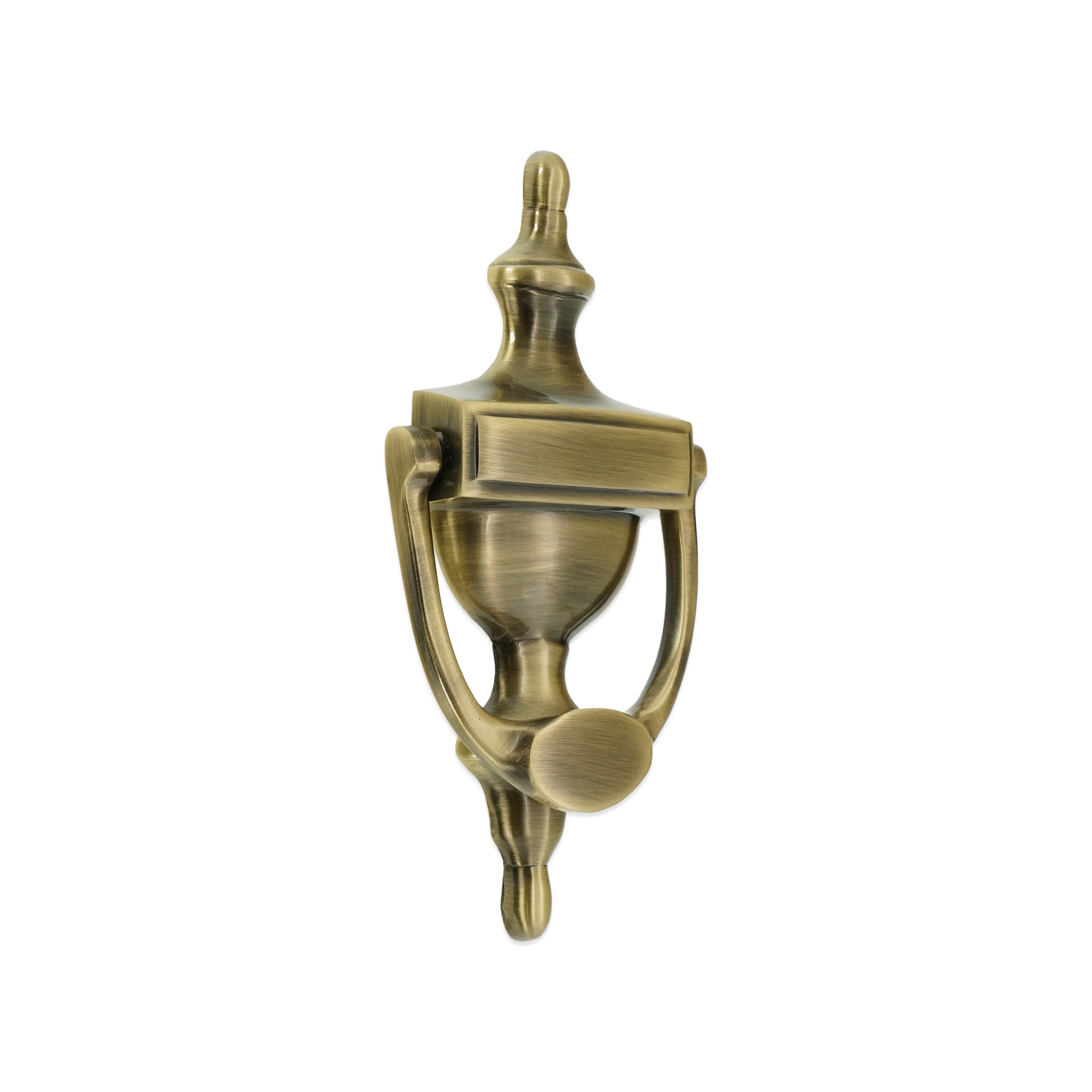 Victorian Door Knocker 150mm Antique Brass Spira