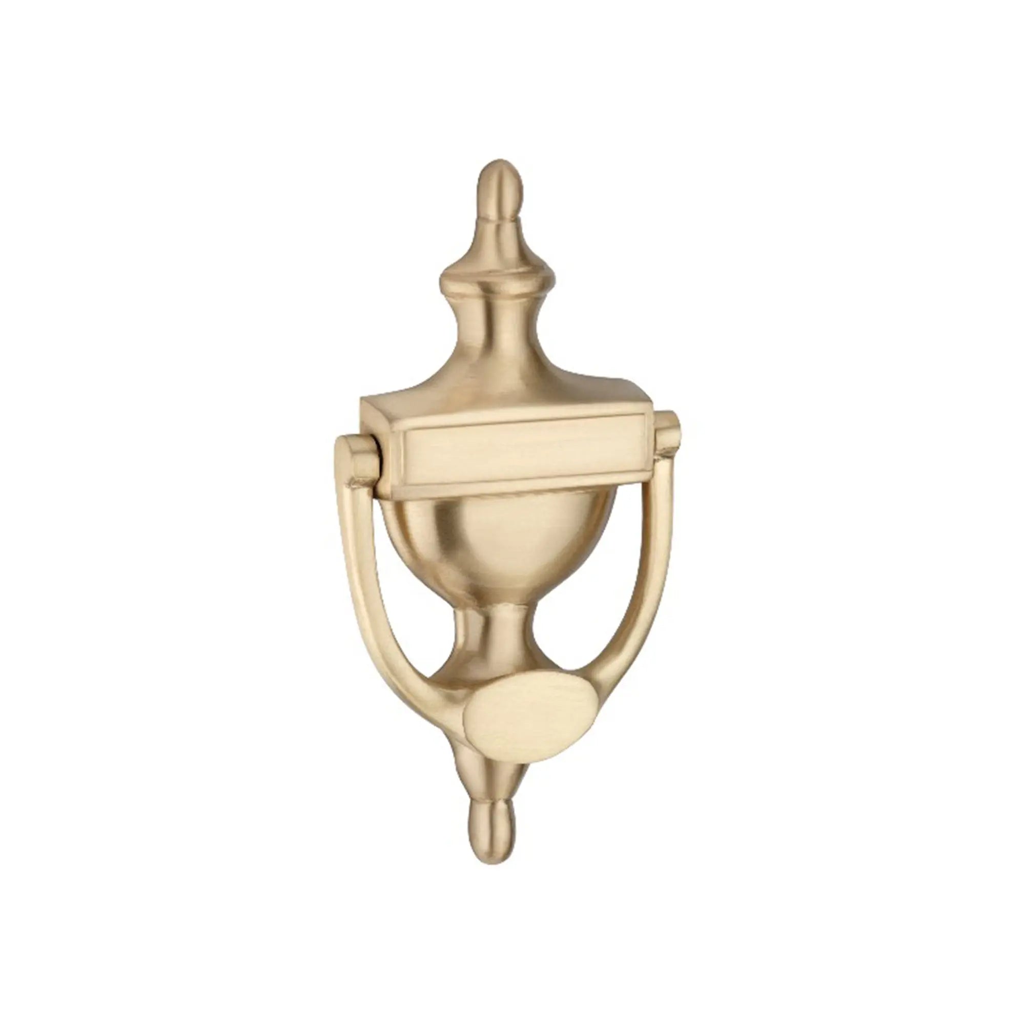 Victorian Door Knocker 150mm Satin Brass Spira