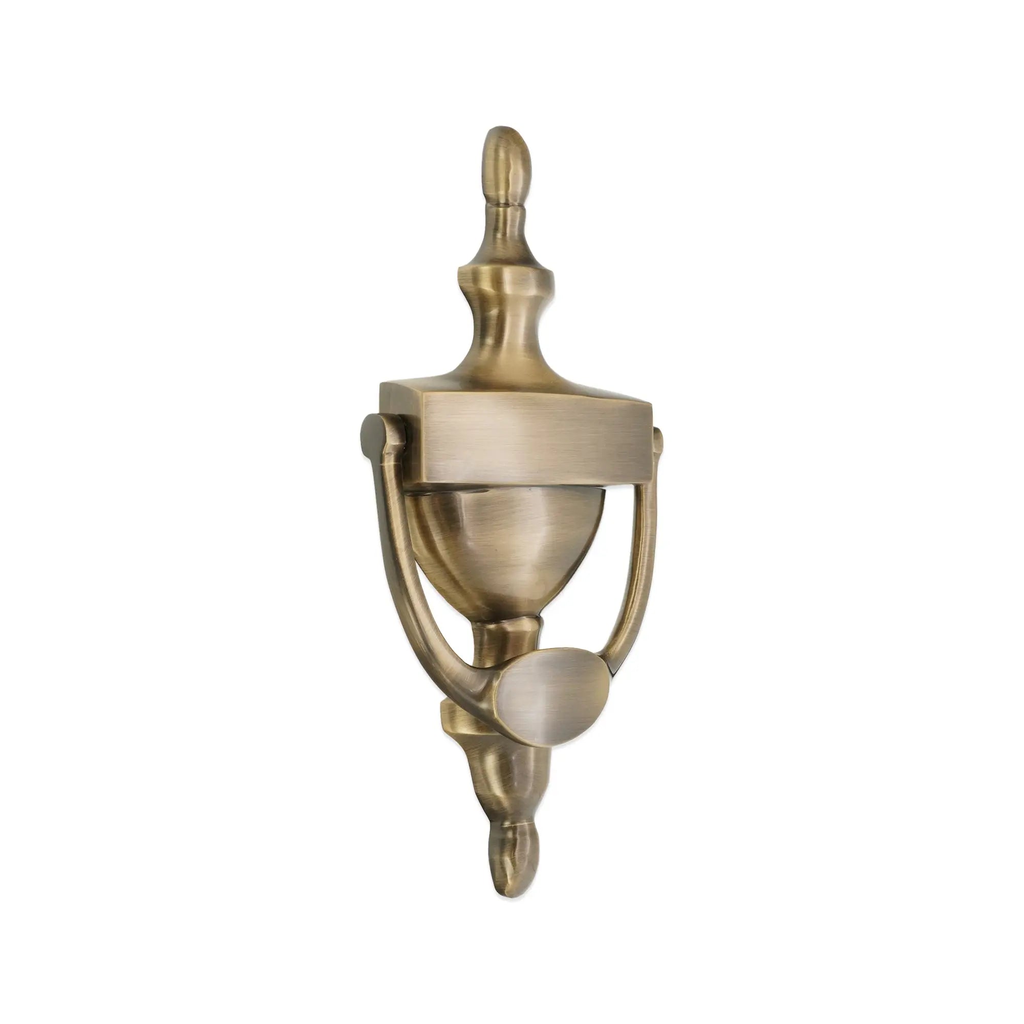 Victorian Door Knocker 200mm Antique Brass Spira