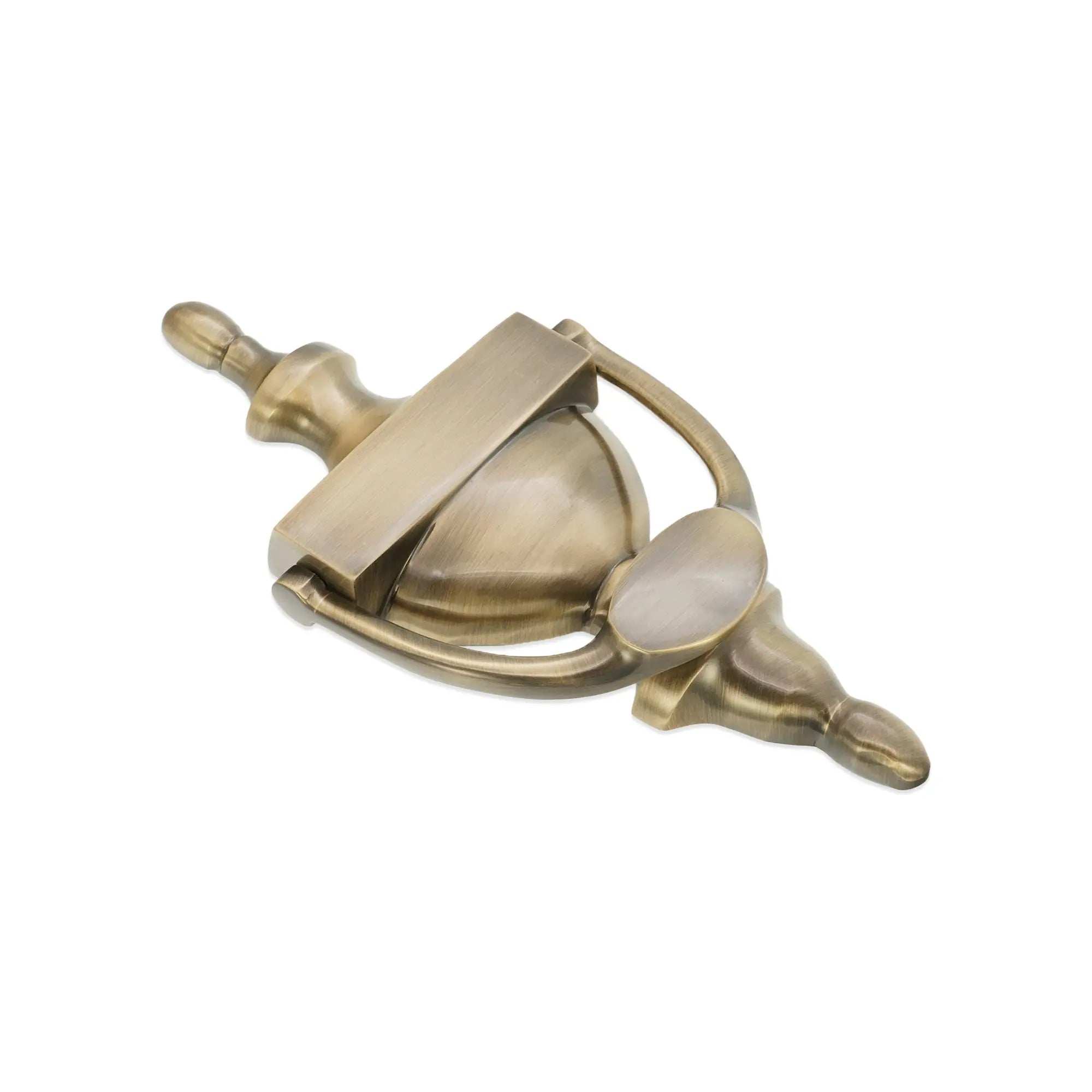 Victorian Door Knocker 200mm Antique Brass Spira