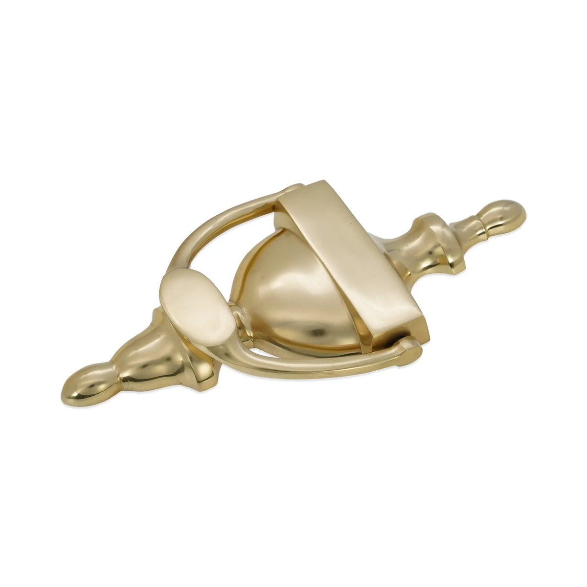 Victorian Door Knocker 200mm Polished Brass Spira