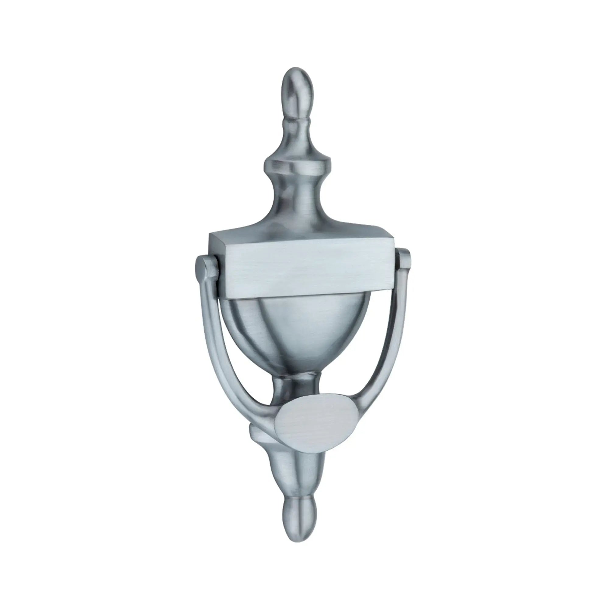 Victorian Door Knocker 200mm Satin Chrome Spira