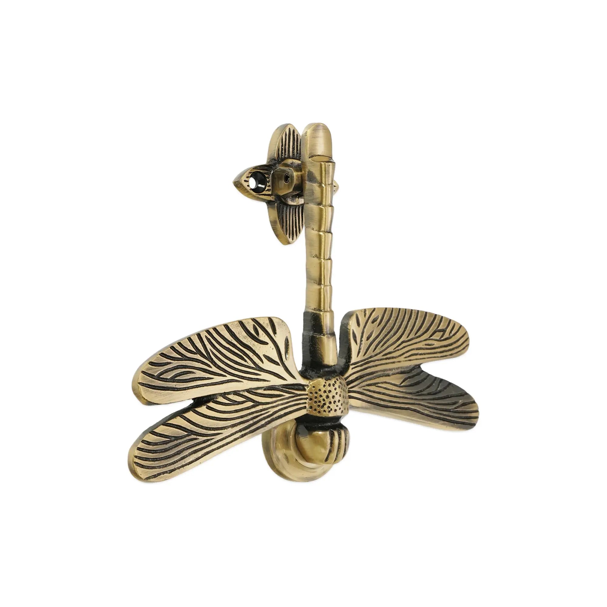 Dragonfly Door Knocker Antique Spira