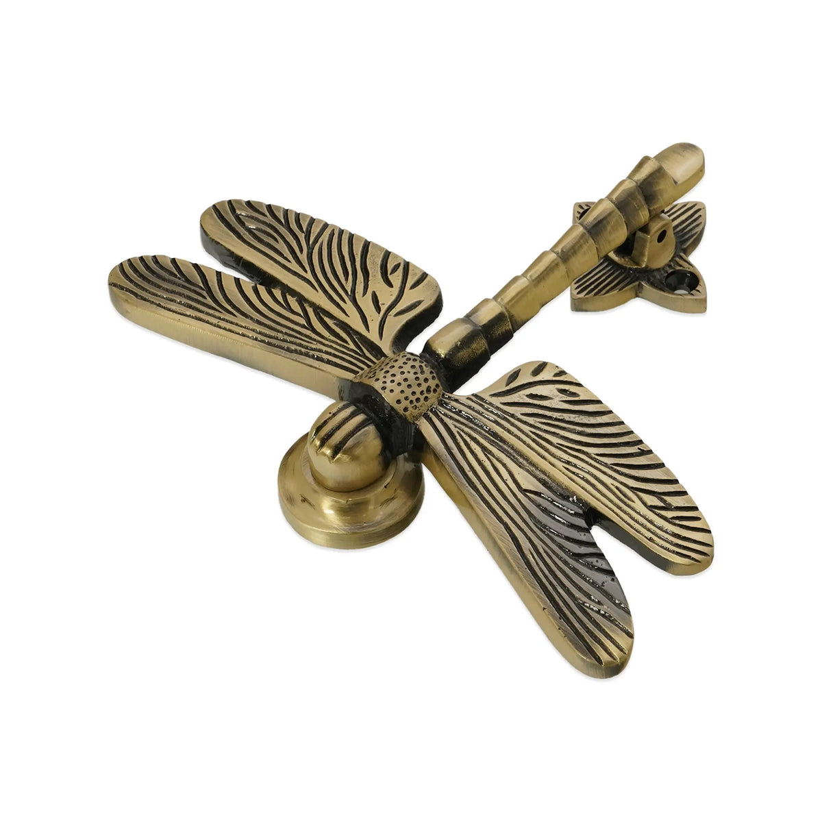 Dragonfly Door Knocker Antique Spira