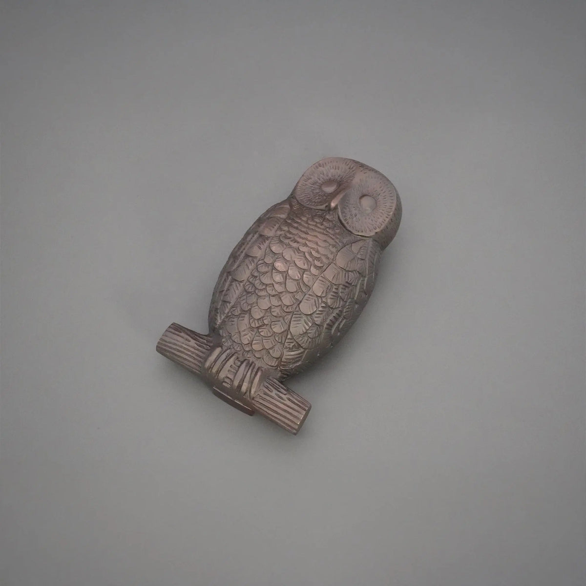Owl Door Knocker Aged Bronze Spira
